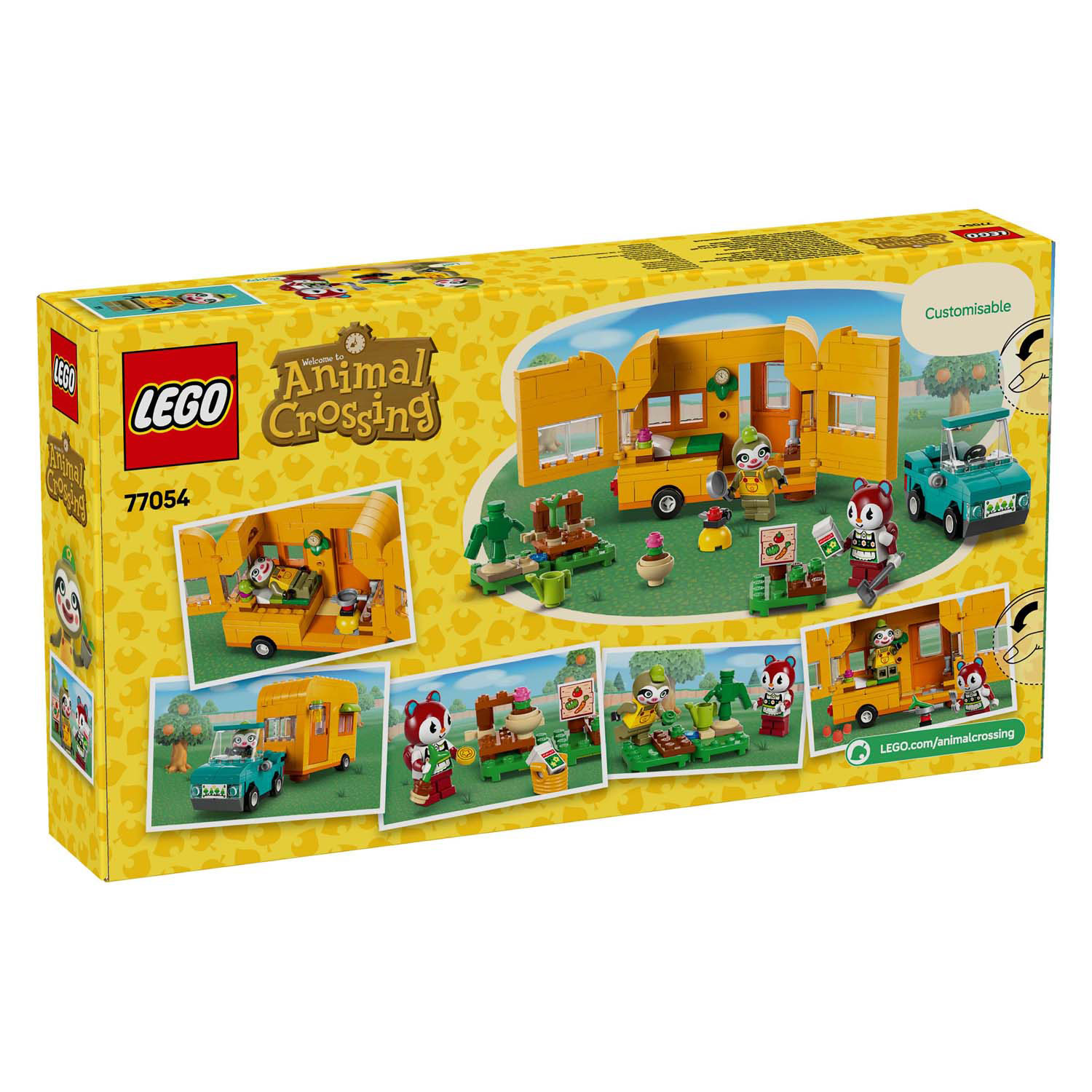 LEGO Animal Crossing 77054 Leifs Caravan en Tuinwinkel