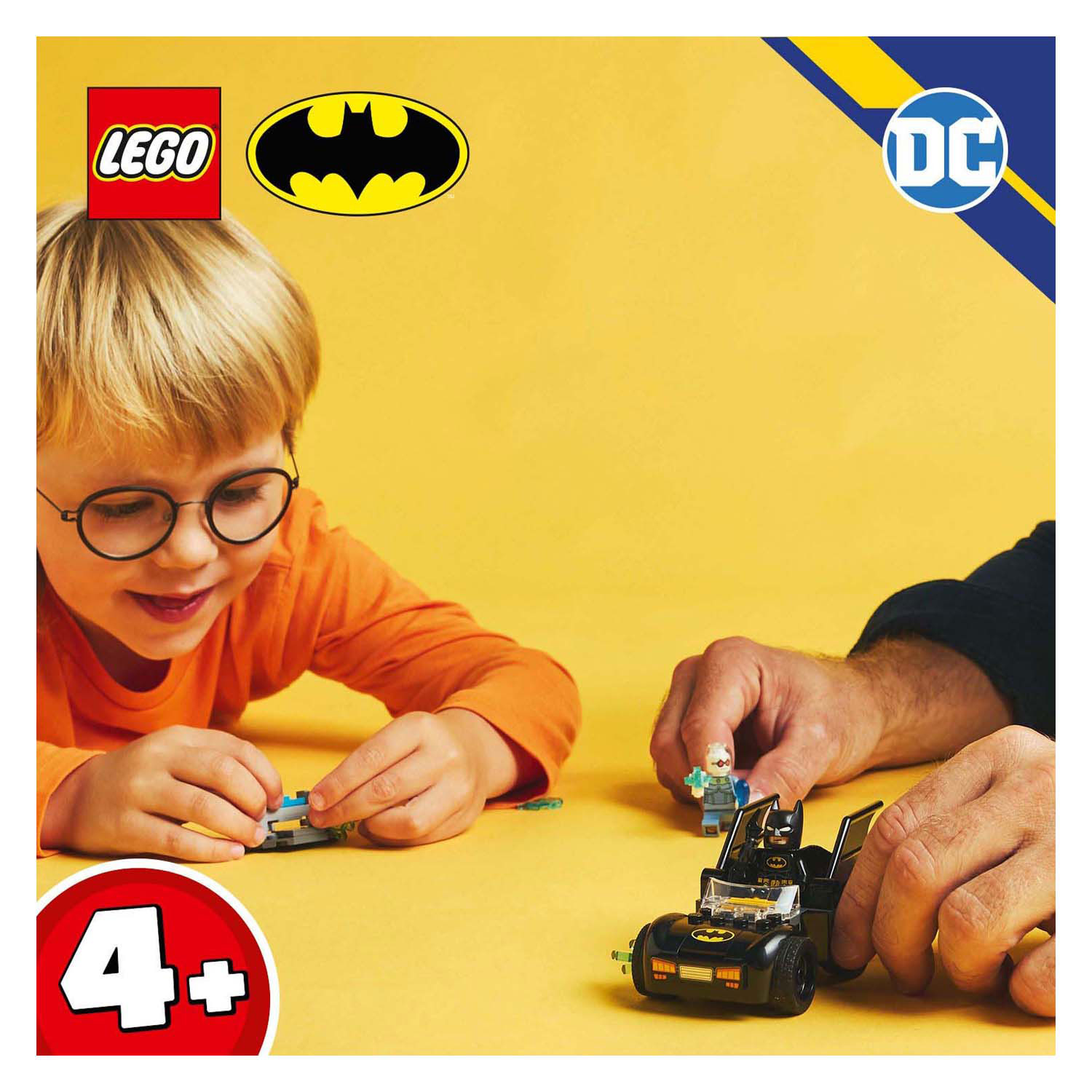 LEGO DC 76301 Baan en Baobile Vs. Mr. Freeze