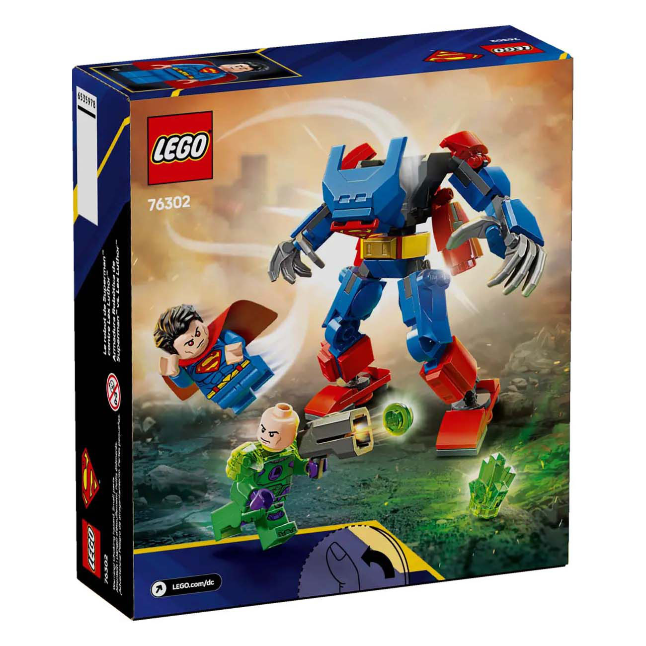 LEGO DC 76302 Superman Mecha Vs. Lex Luthor