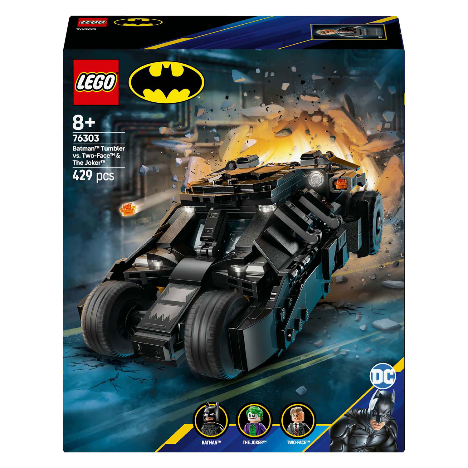 LEGO DC 76303 Batman Tumbler Vs. Two-Face En The Joker