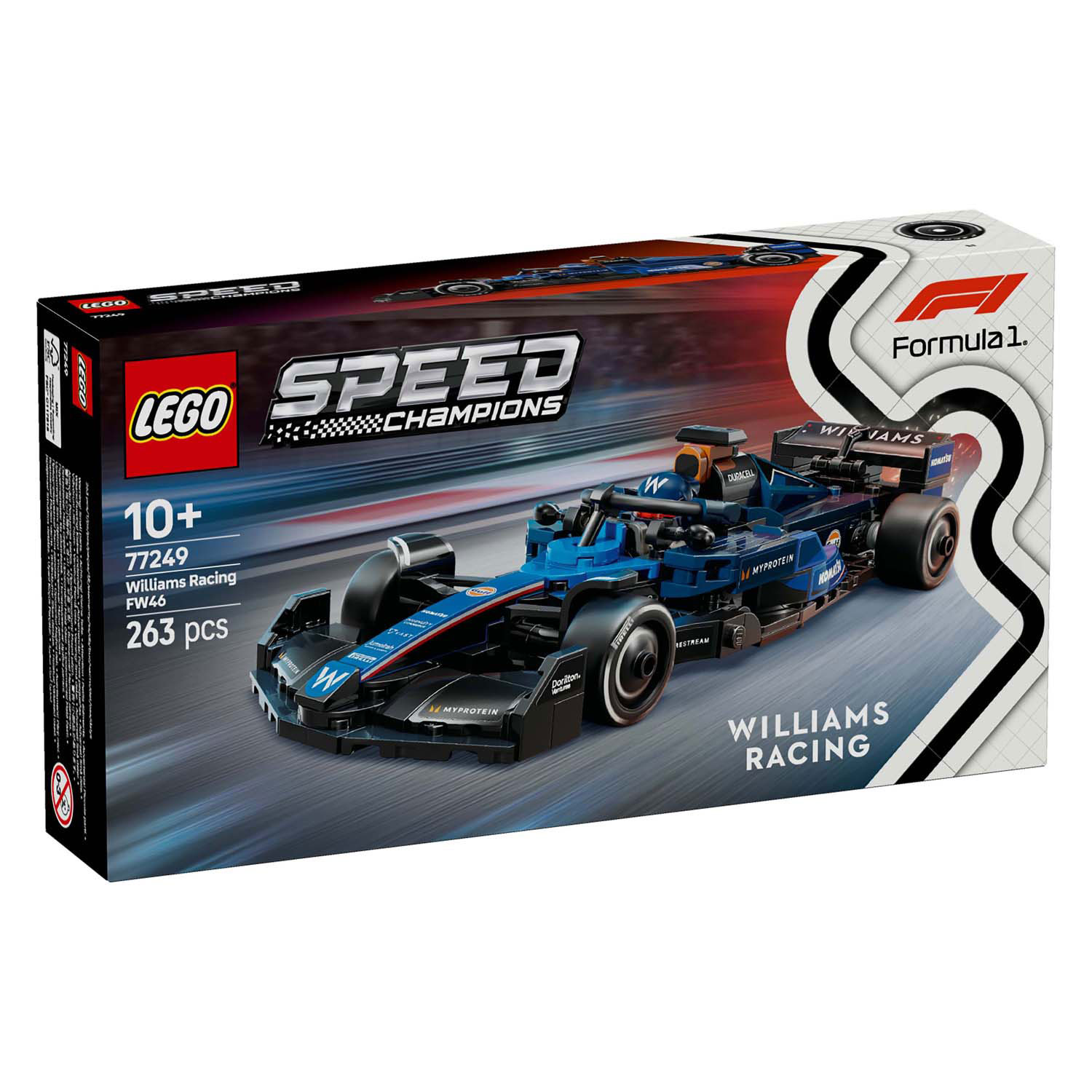 LEGO Speed ​​Champions 77249 Williams Racing FW46 F1 Rennwagen