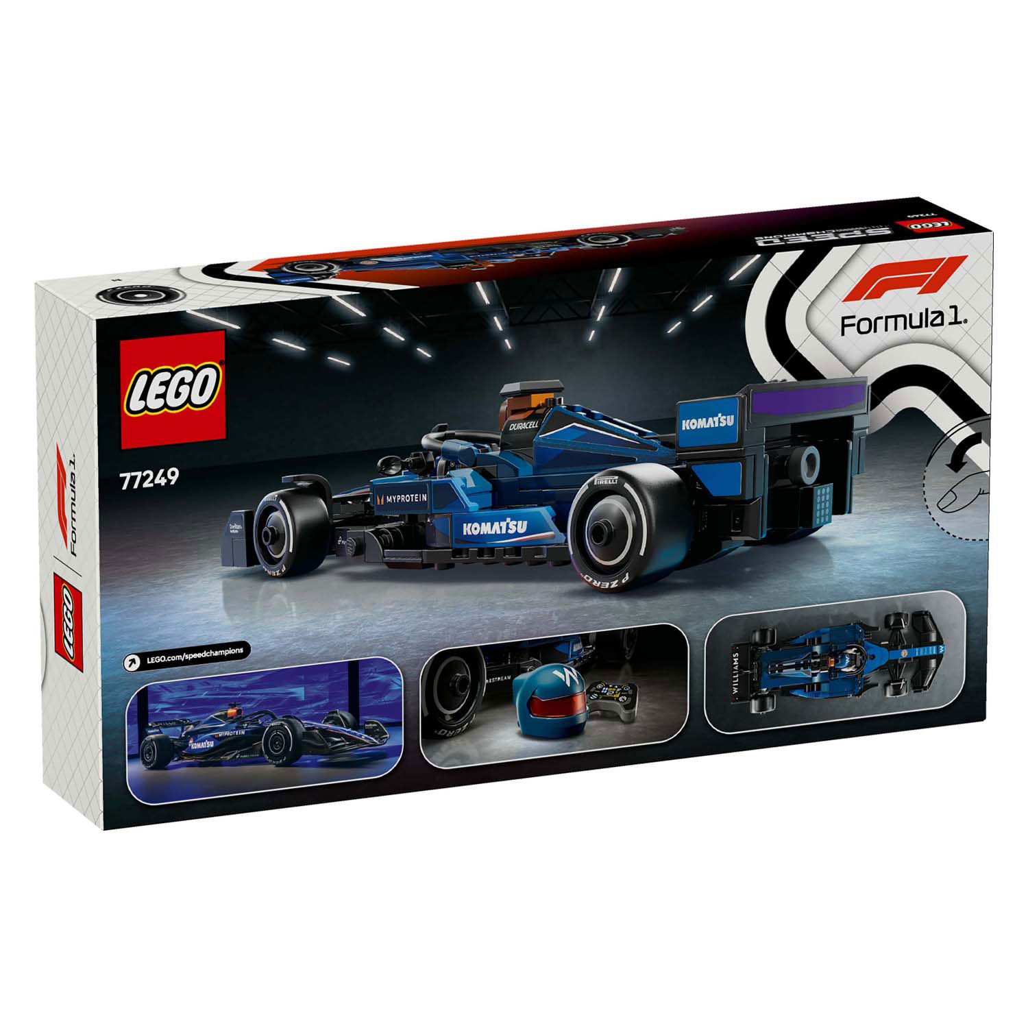 LEGO Speed ​​Champions 77249 Williams Racing FW46 F1 Rennwagen