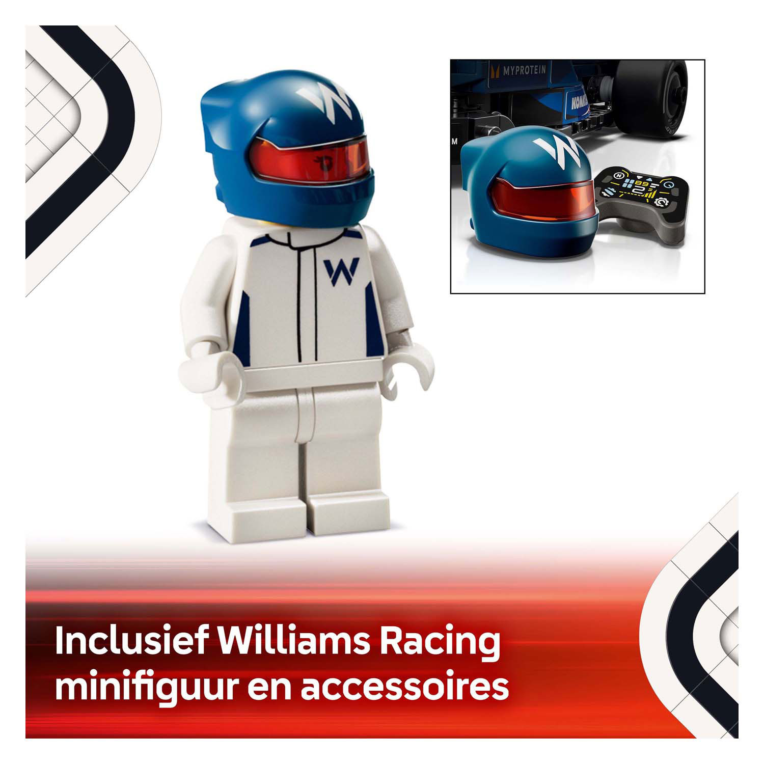 LEGO Speed ​​Champions 77249 Williams Racing FW46 F1 Rennwagen