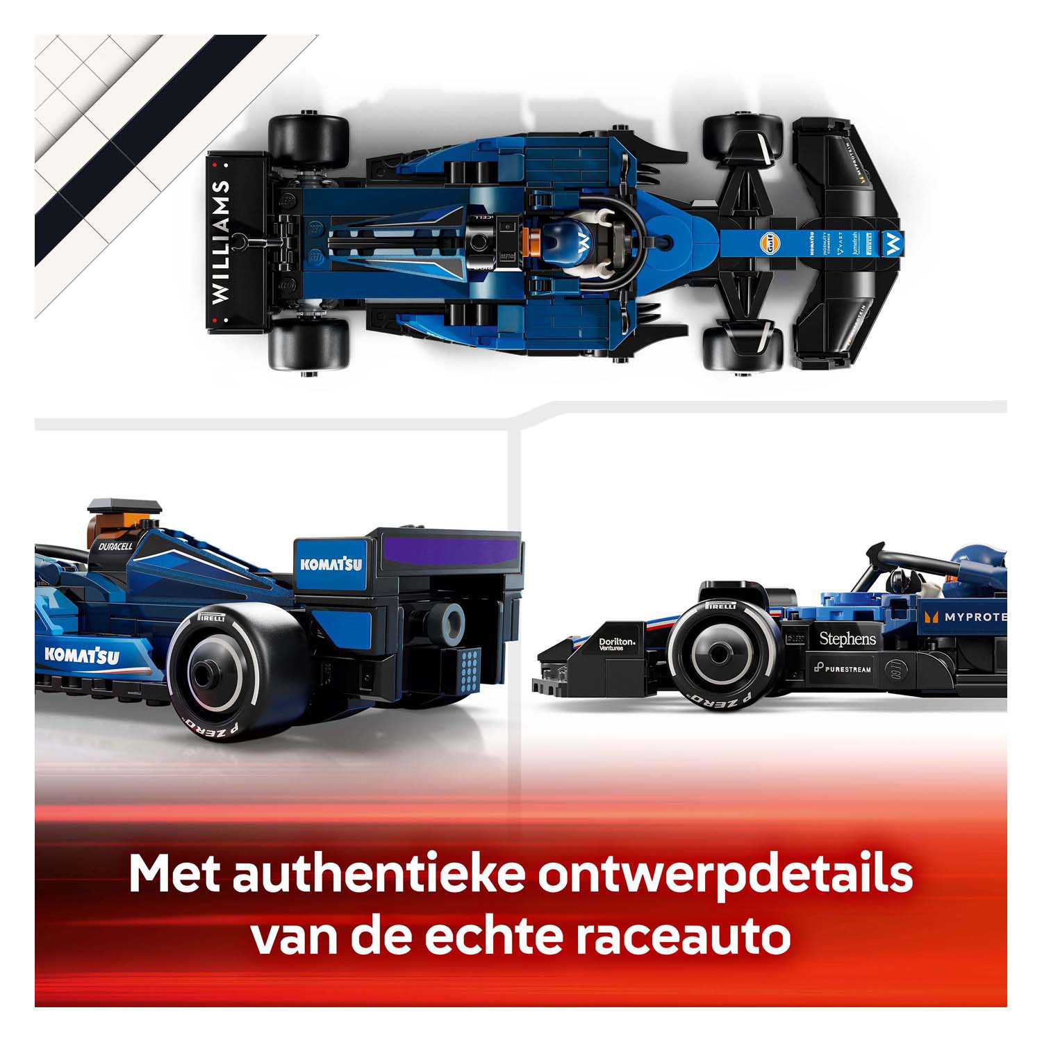 LEGO Speed ​​Champions 77249 Williams Racing FW46 F1 Rennwagen