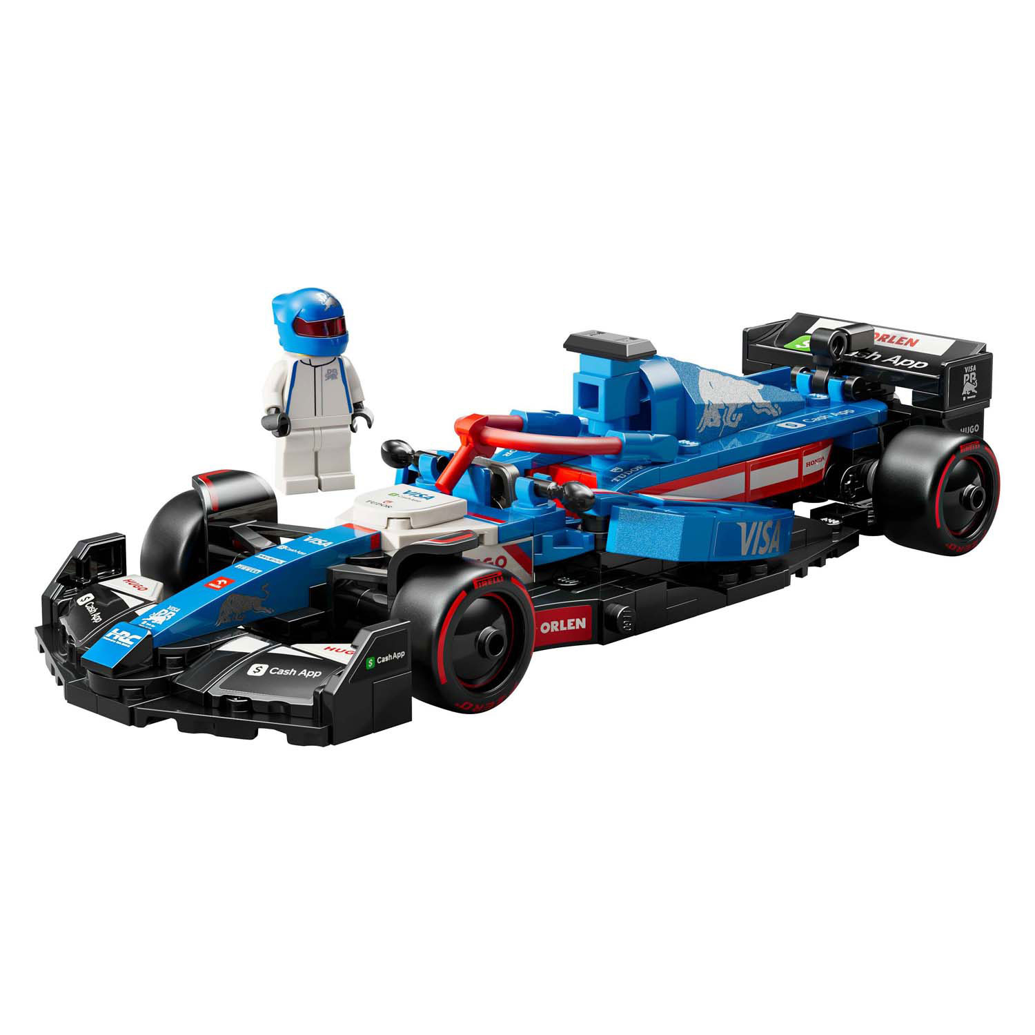 LEGO Speed ​​Champions 77246 Visa Cash App RB VCARB 01 F1 Rennwagen