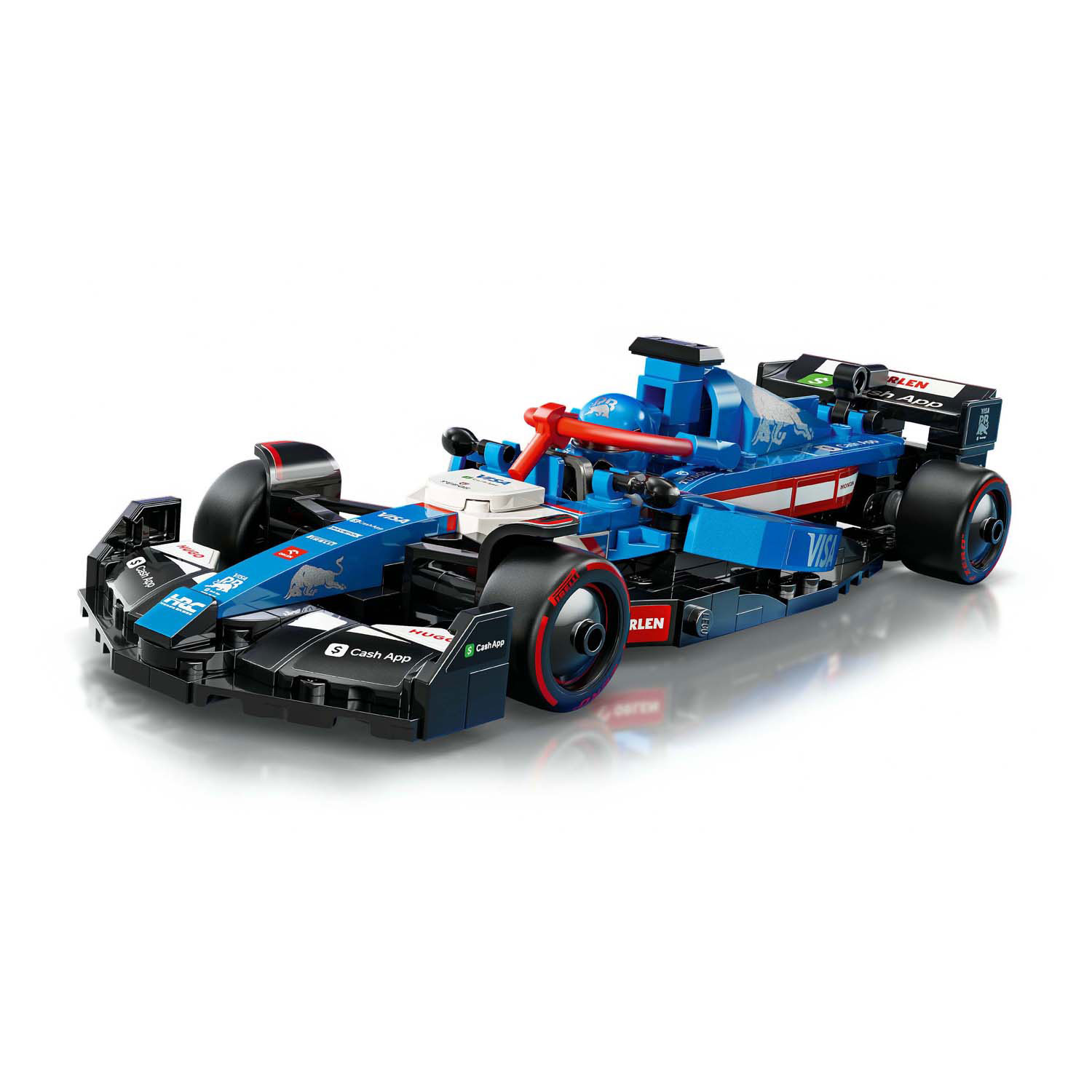 LEGO Speed ​​Champions 77246 Visa Cash App RB VCARB 01 F1 Rennwagen