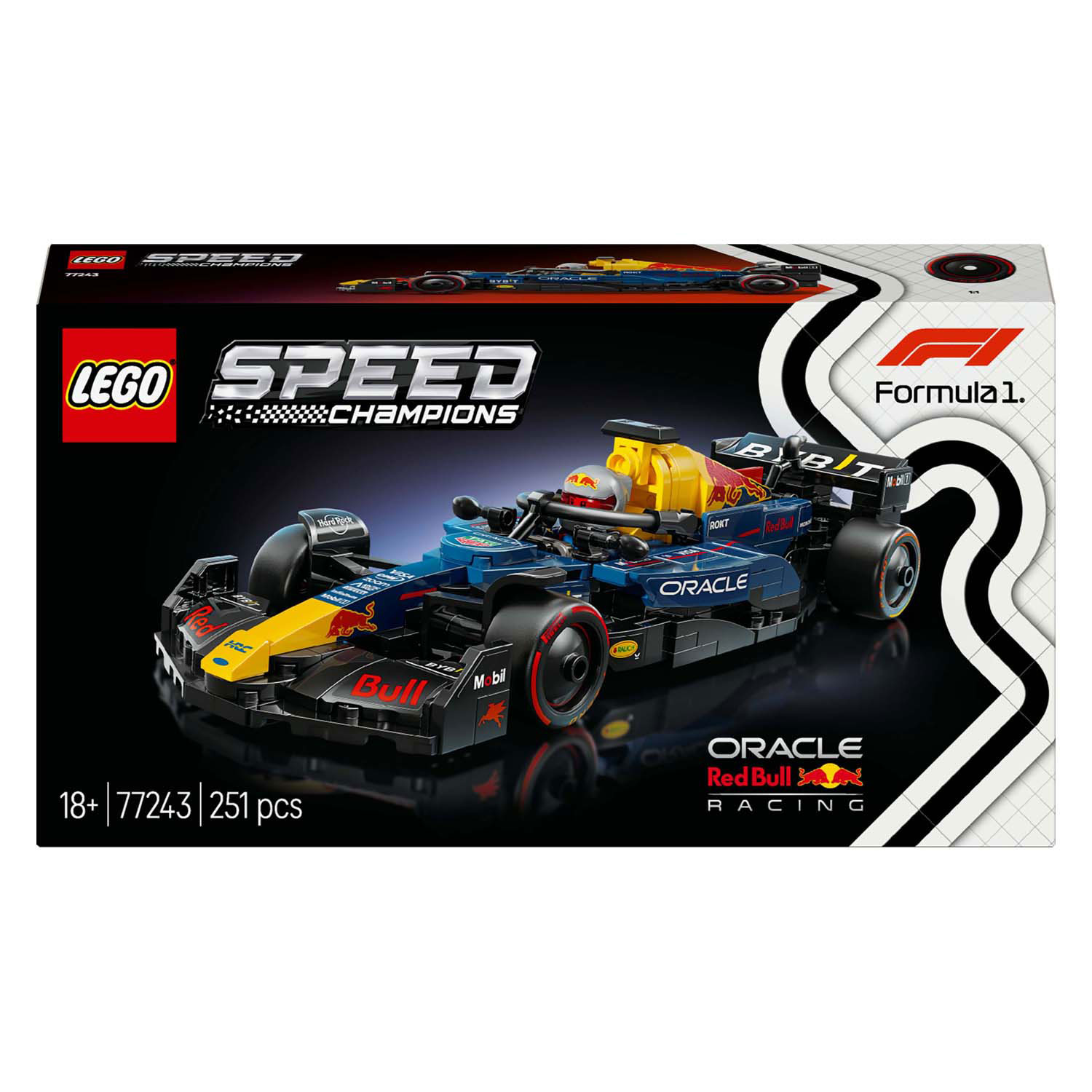 LEGO Speed ​​Champions 77243 Oracle Red Bull Racing RB20 F1-Rennwagen