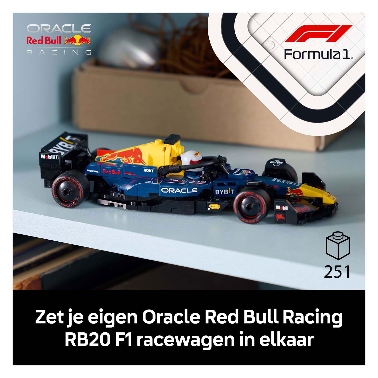 LEGO Speed ​​Champions 77243 Oracle Red Bull Racing RB20 F1-Rennwagen