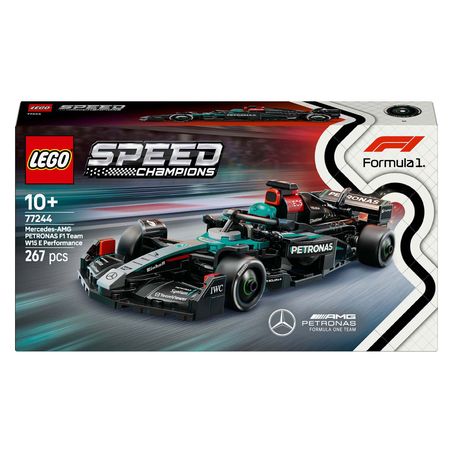 LEGO Speed ​​Champions 77244 Mercedes-AMG F1 W15 Rennwagen