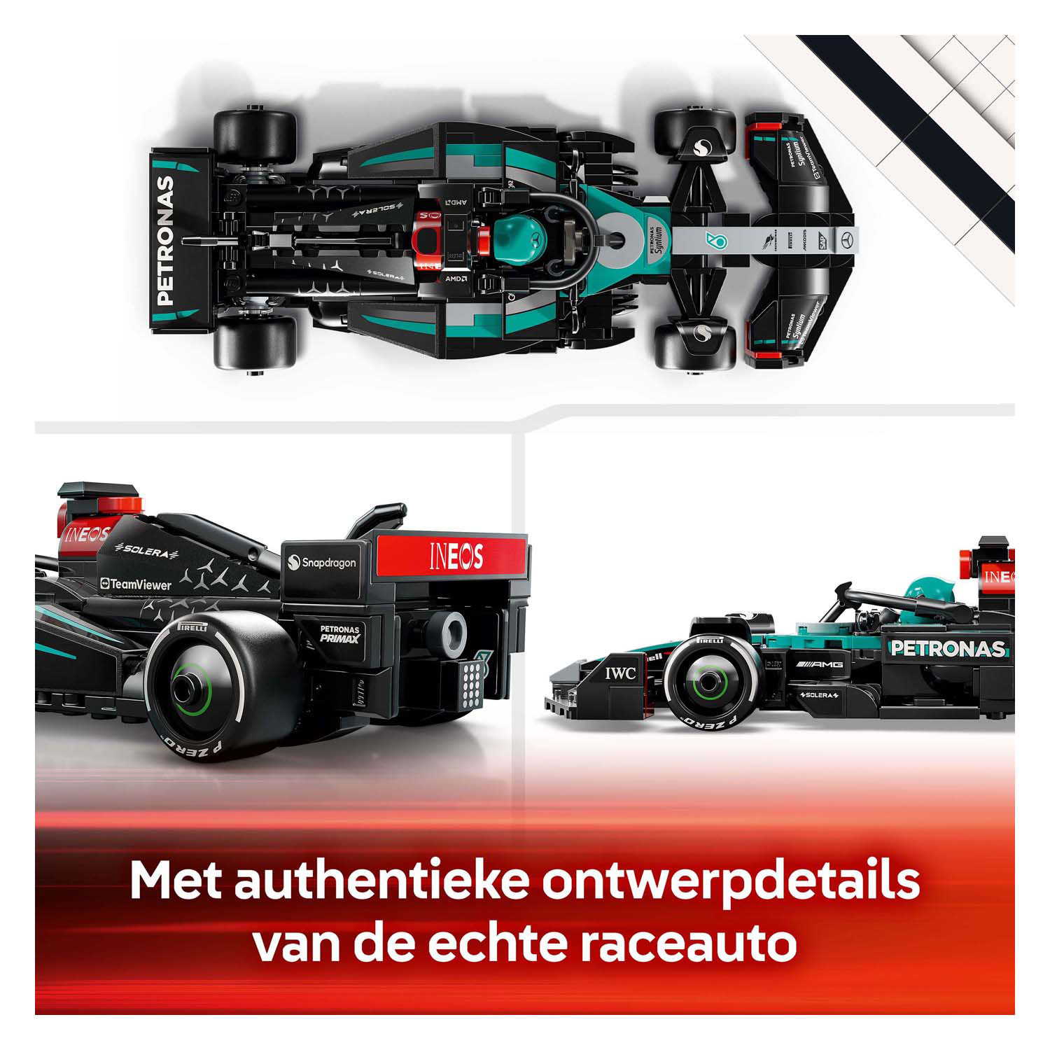 LEGO Speed ​​Champions 77244 Mercedes-AMG F1 W15 Rennwagen