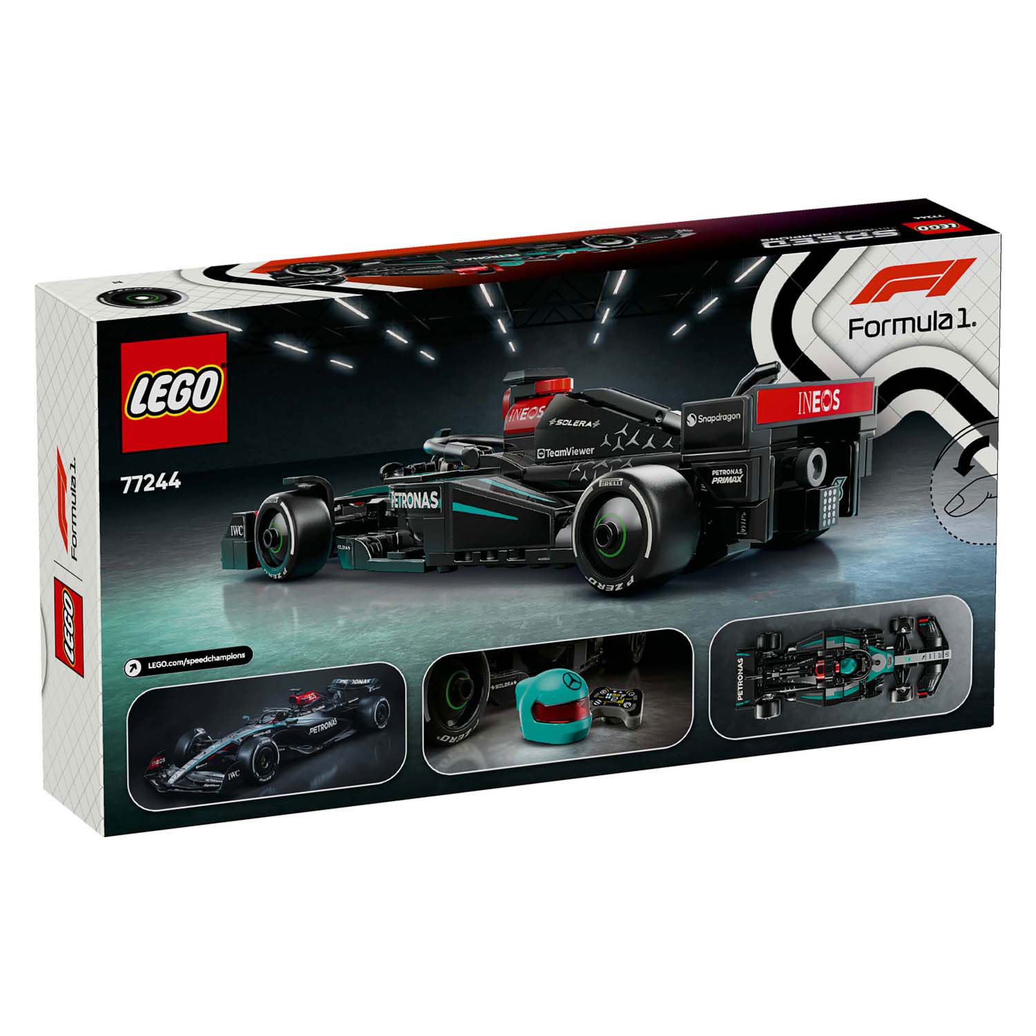 LEGO Speed ​​Champions 77244 Mercedes-AMG F1 W15 Rennwagen