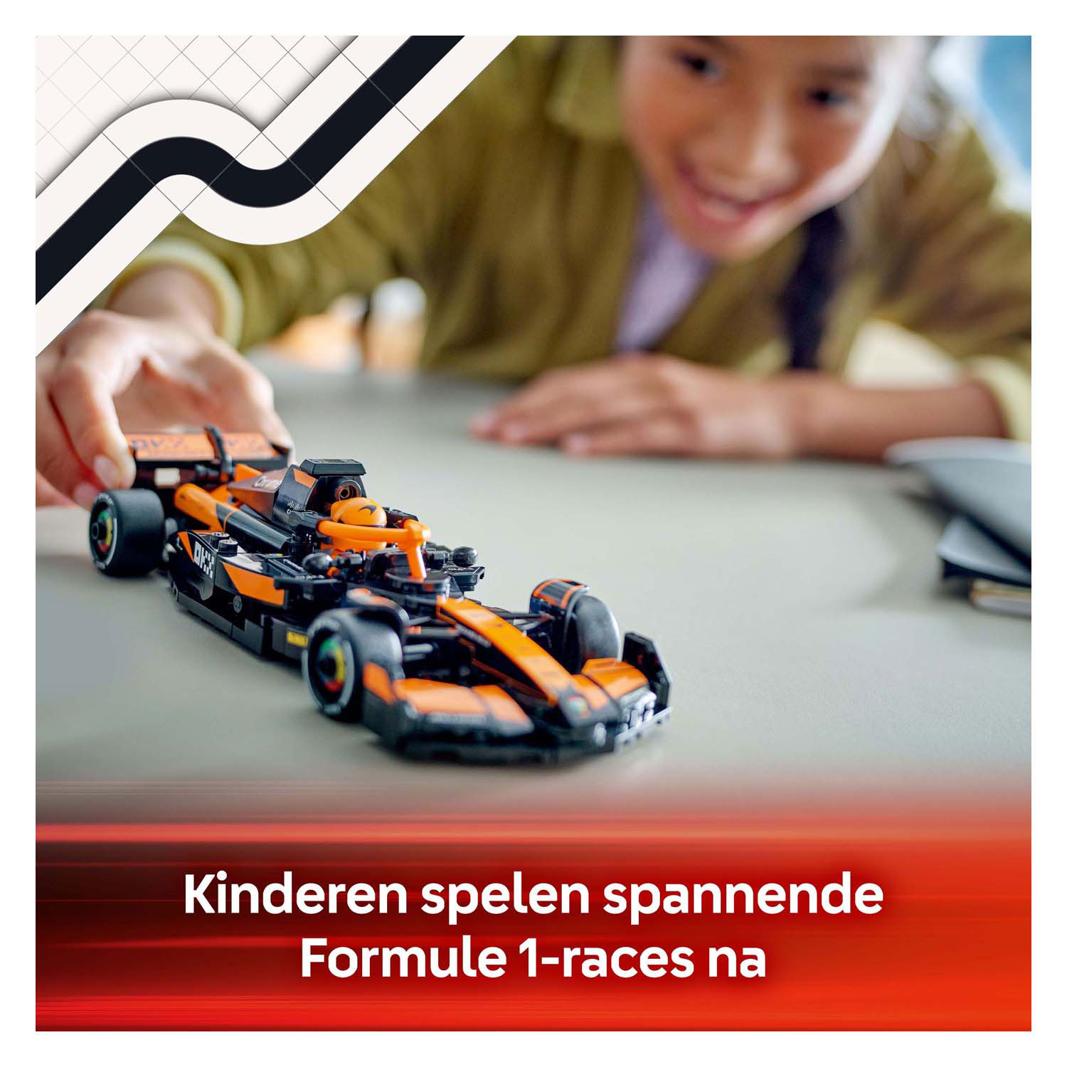 LEGO Speed ​​Champions 77251 McLaren F1 Team MCL38 Rennwagen