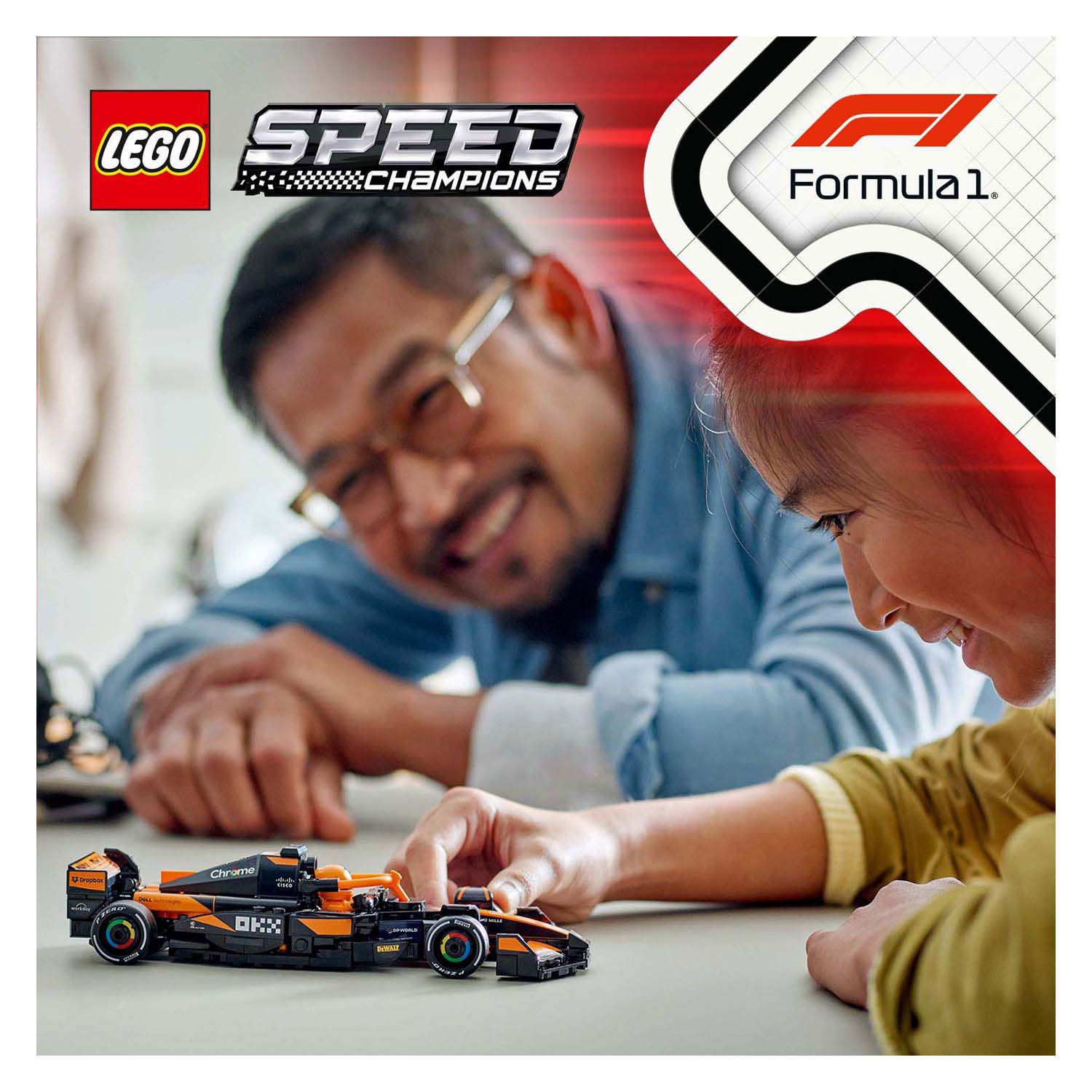 LEGO Speed ​​Champions 77251 McLaren F1 Team MCL38 Rennwagen