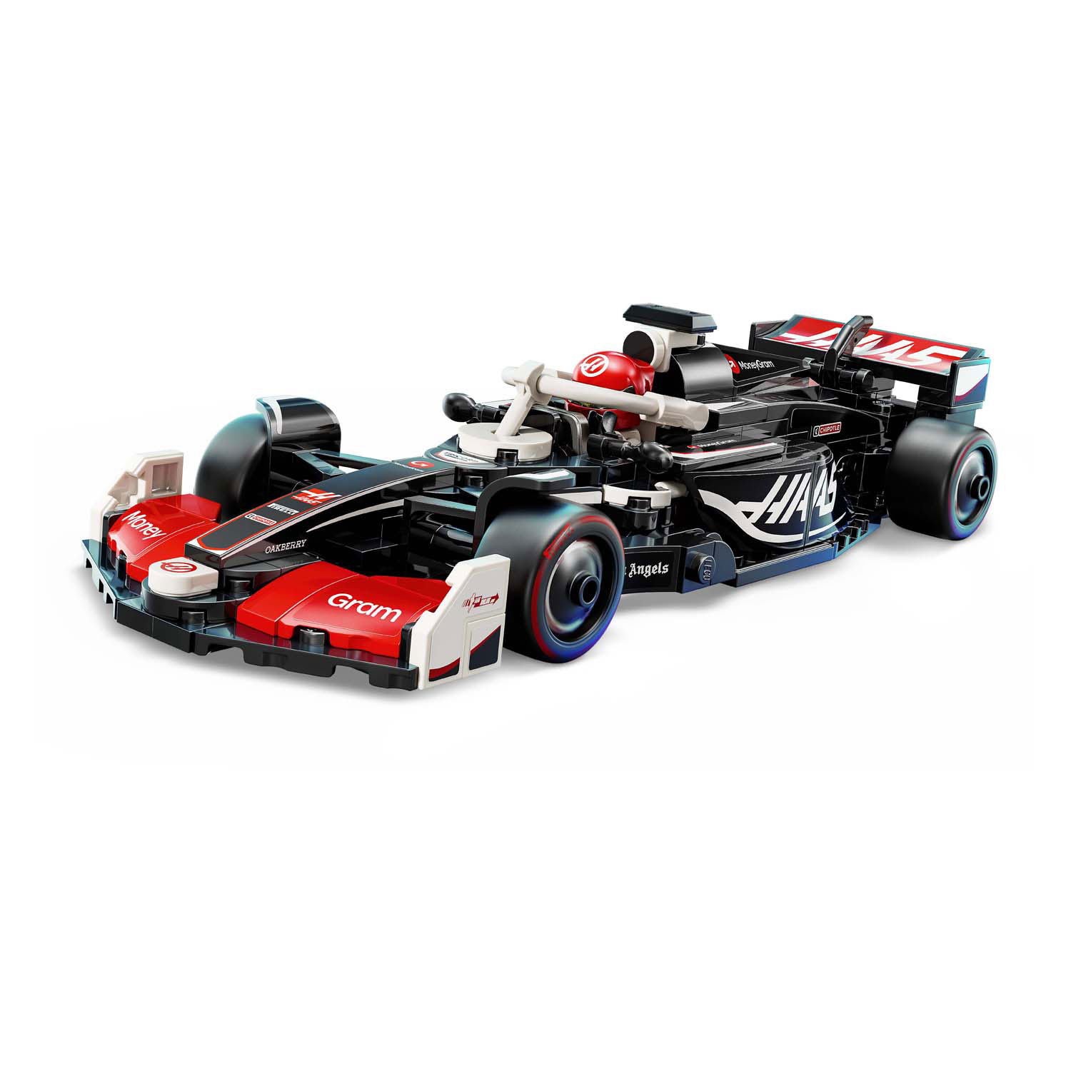 LEGO Speed ​​Champions 77250 MoneyGram Haas F1 Team VF-24 Rennwagen