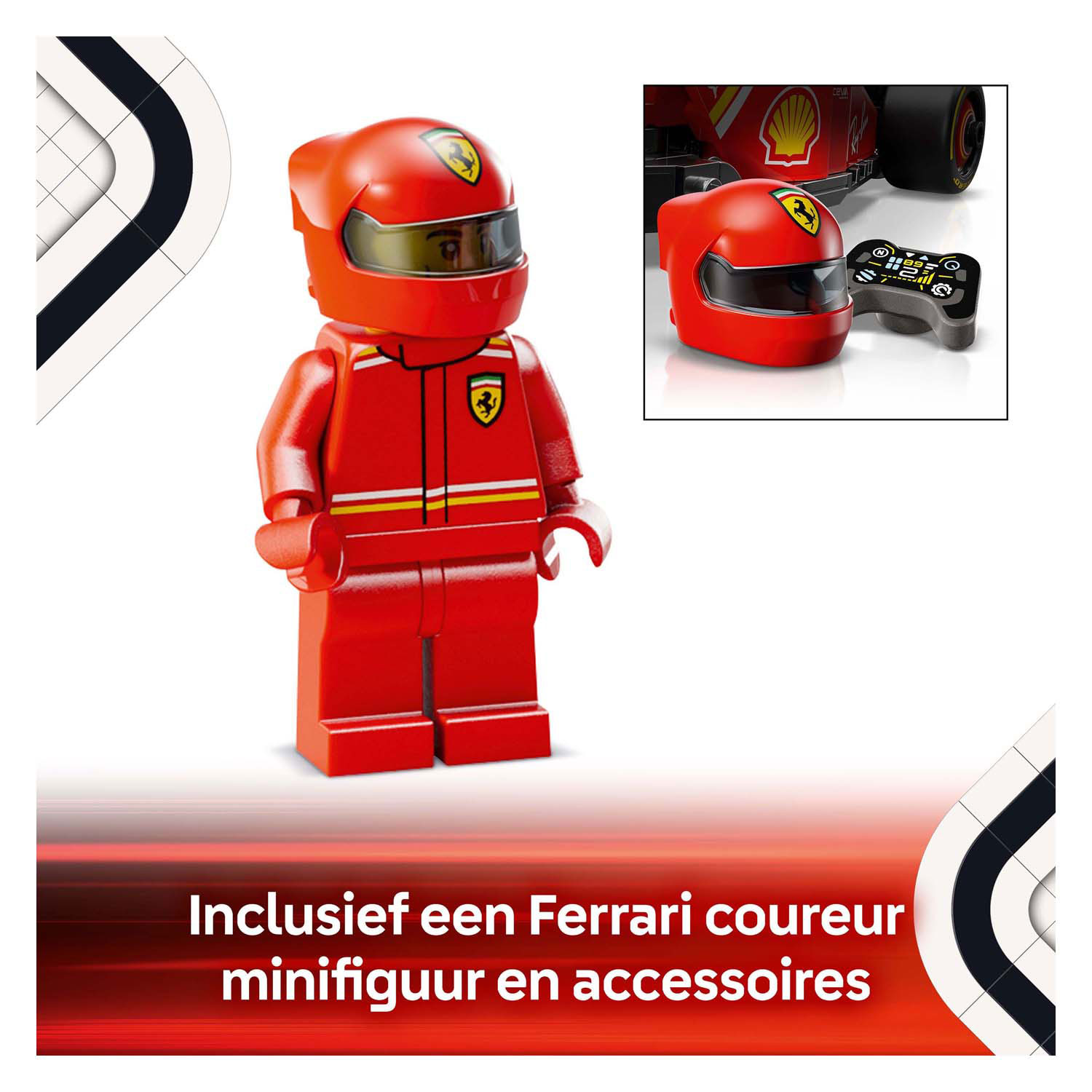 LEGO Speed ​​Champions 77242 Ferrari SF-24 F1 Rennwagen