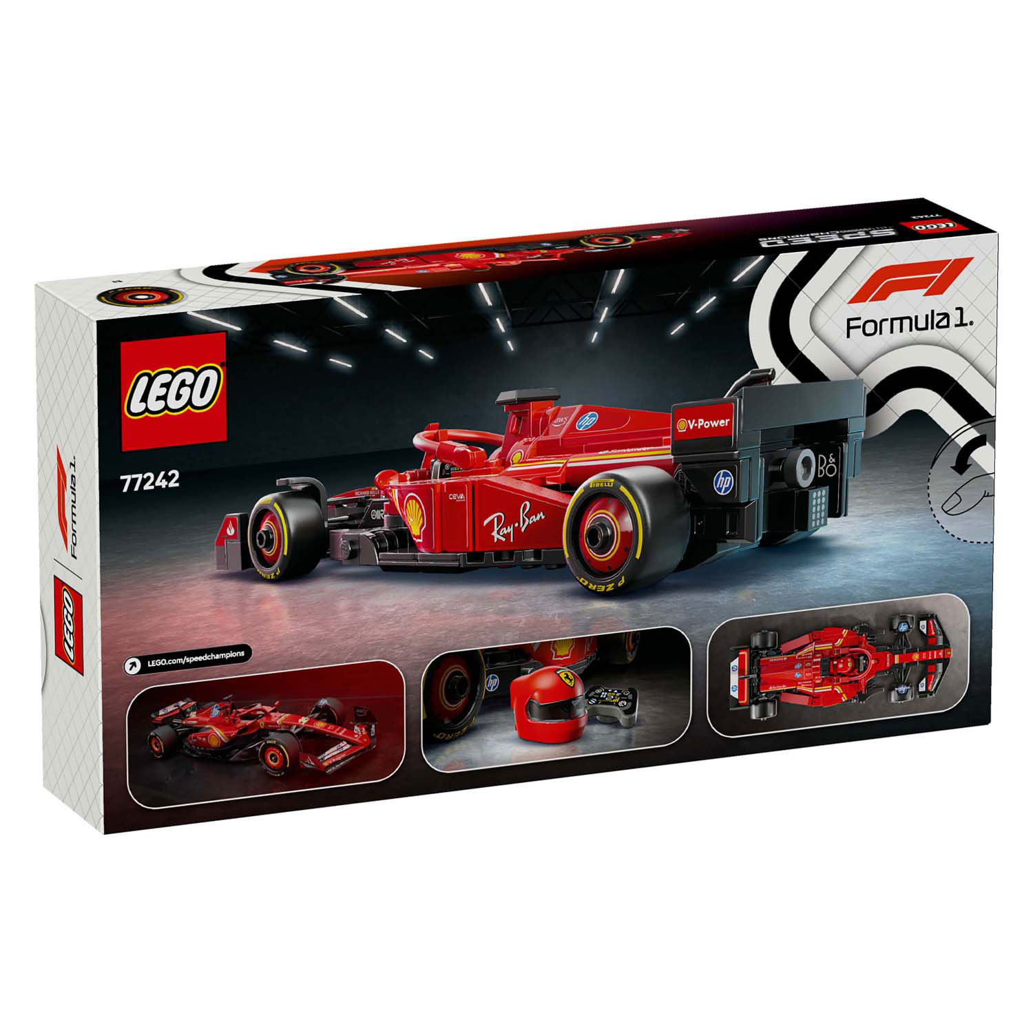 LEGO Speed ​​Champions 77242 Ferrari SF-24 F1 Rennwagen