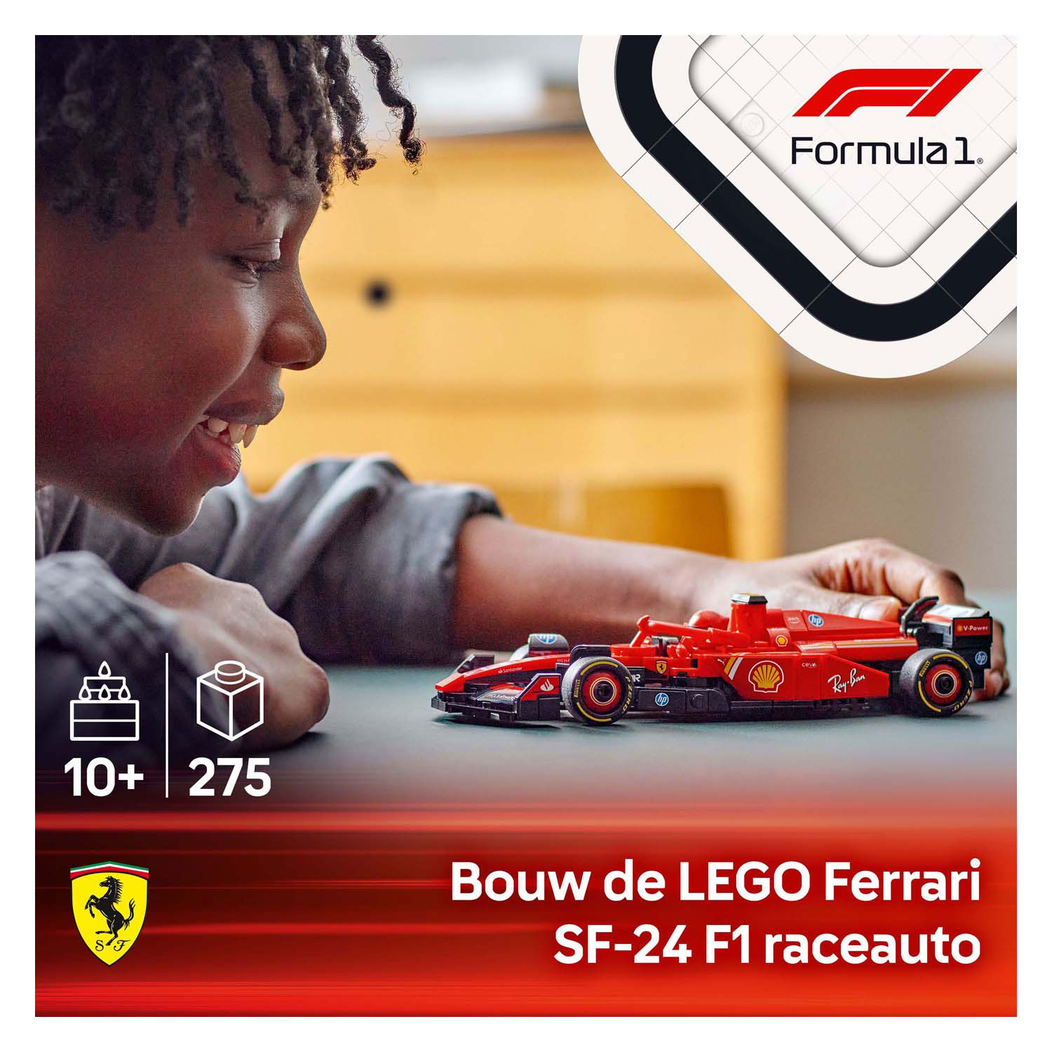 LEGO Speed ​​Champions 77242 Ferrari SF-24 F1 Rennwagen