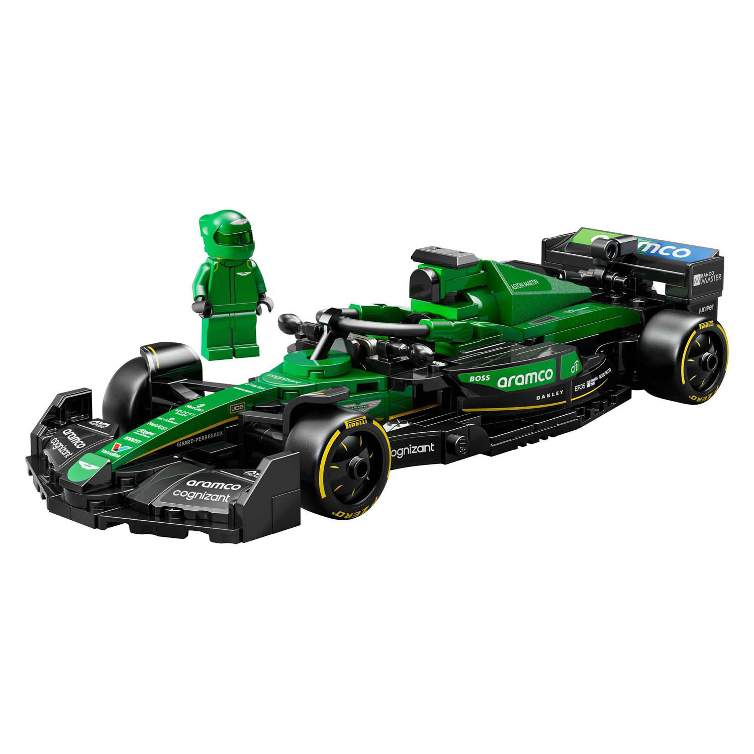 LEGO Speed ​​Champions 77245 Aston Martin Aramco F1 AMR24 Rennwagen