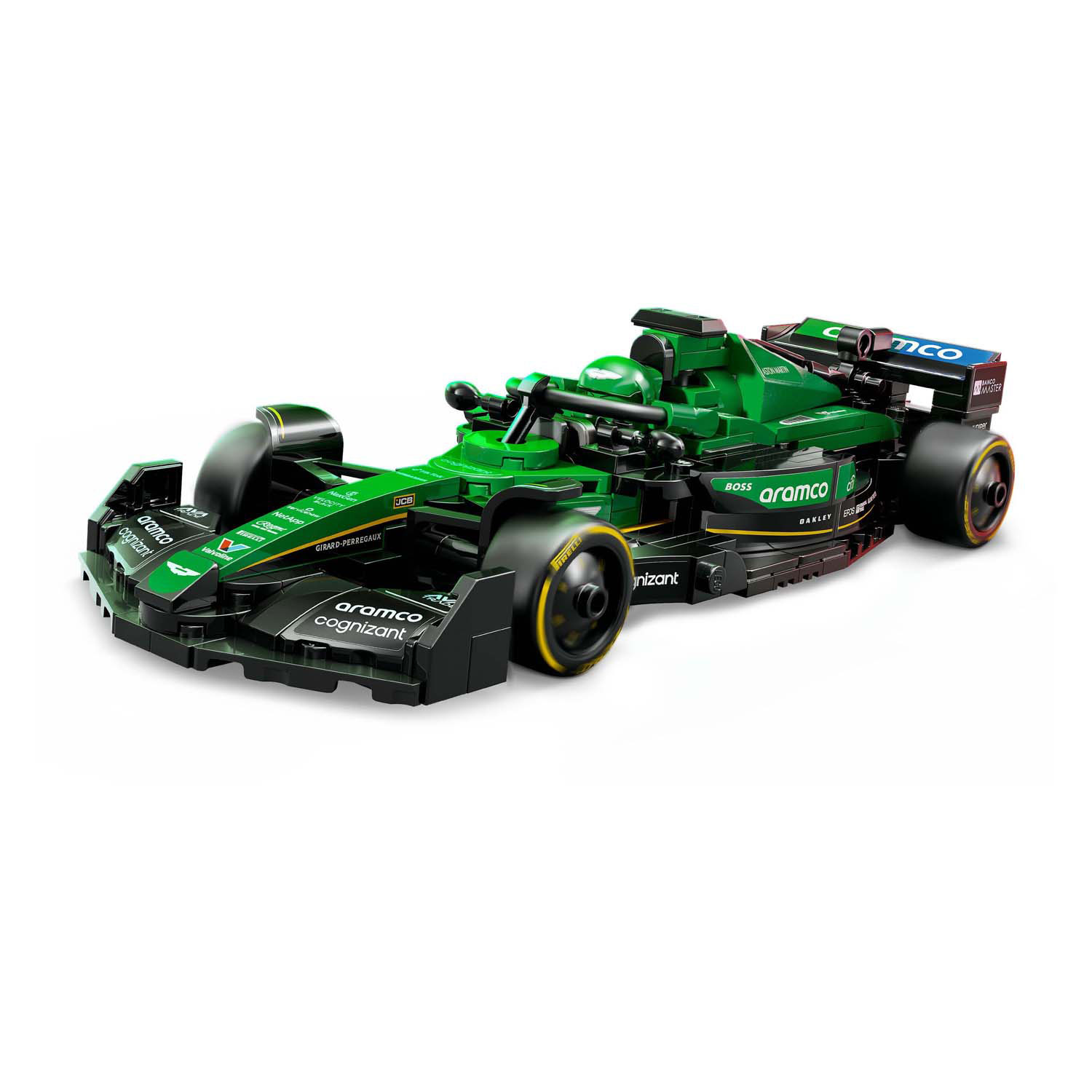 LEGO Speed ​​Champions 77245 Aston Martin Aramco F1 AMR24 Rennwagen