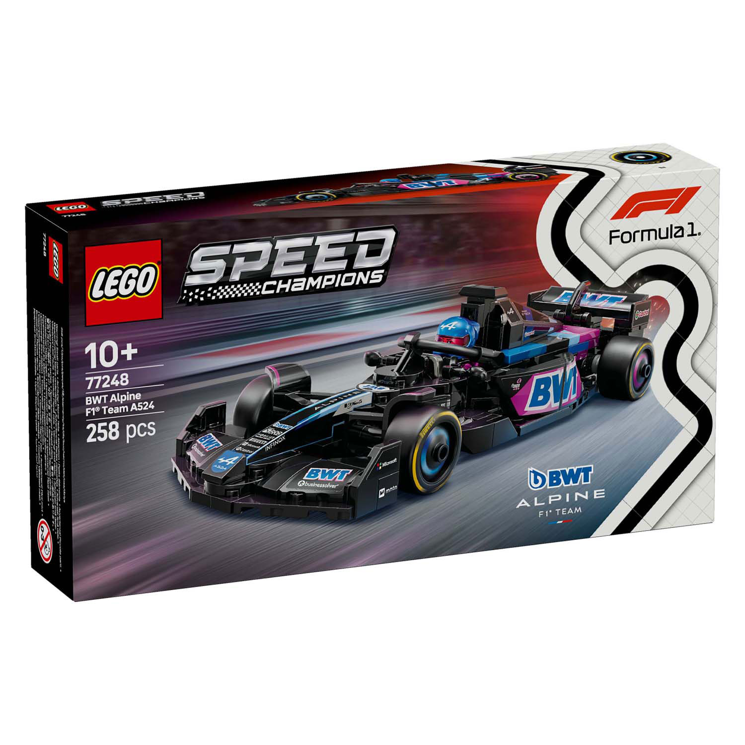 LEGO Speed Champions 77248 BWT Alpine F1 Team A524 Racewagen