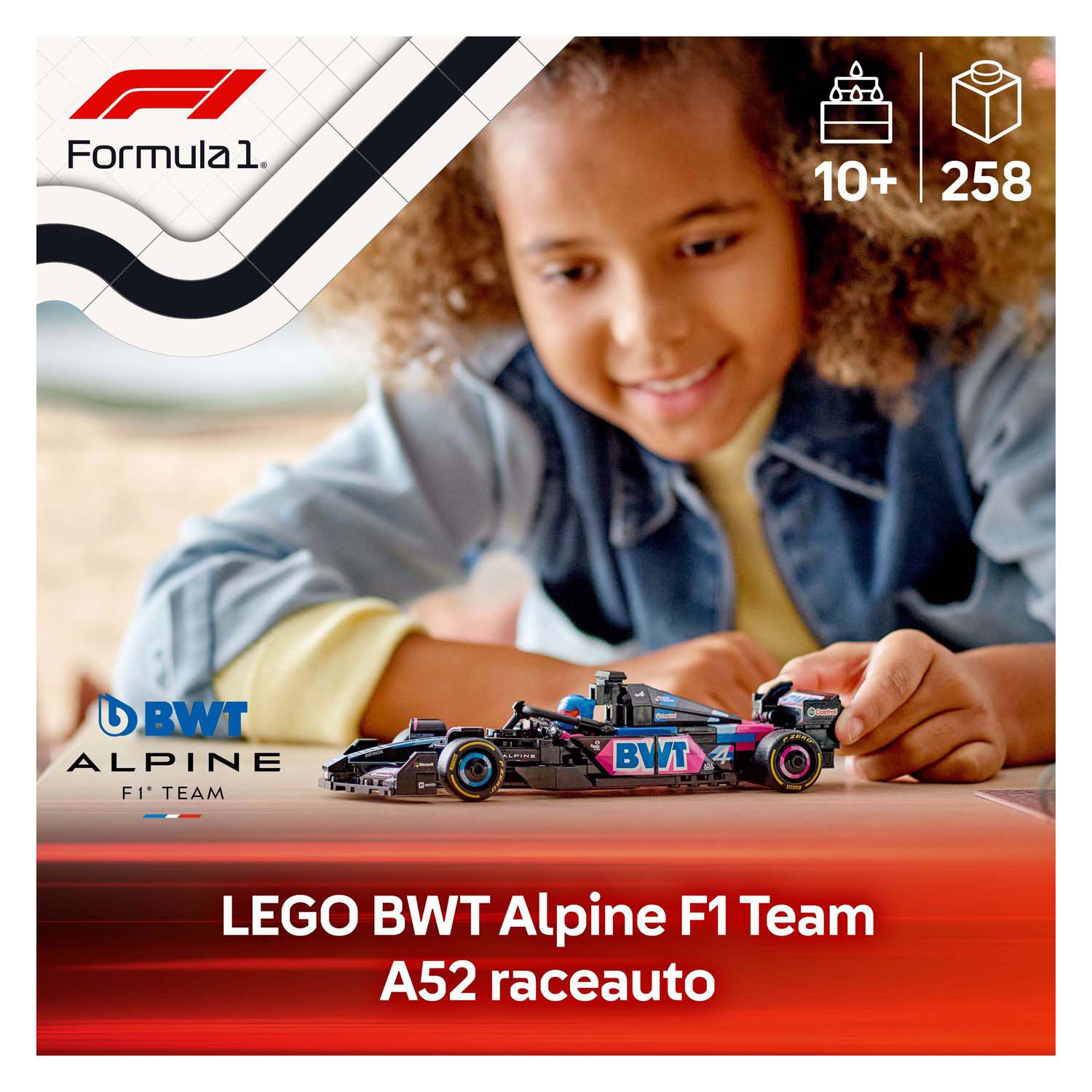 LEGO Speed Champions 77248 BWT Alpine F1 Team A524 Racewagen