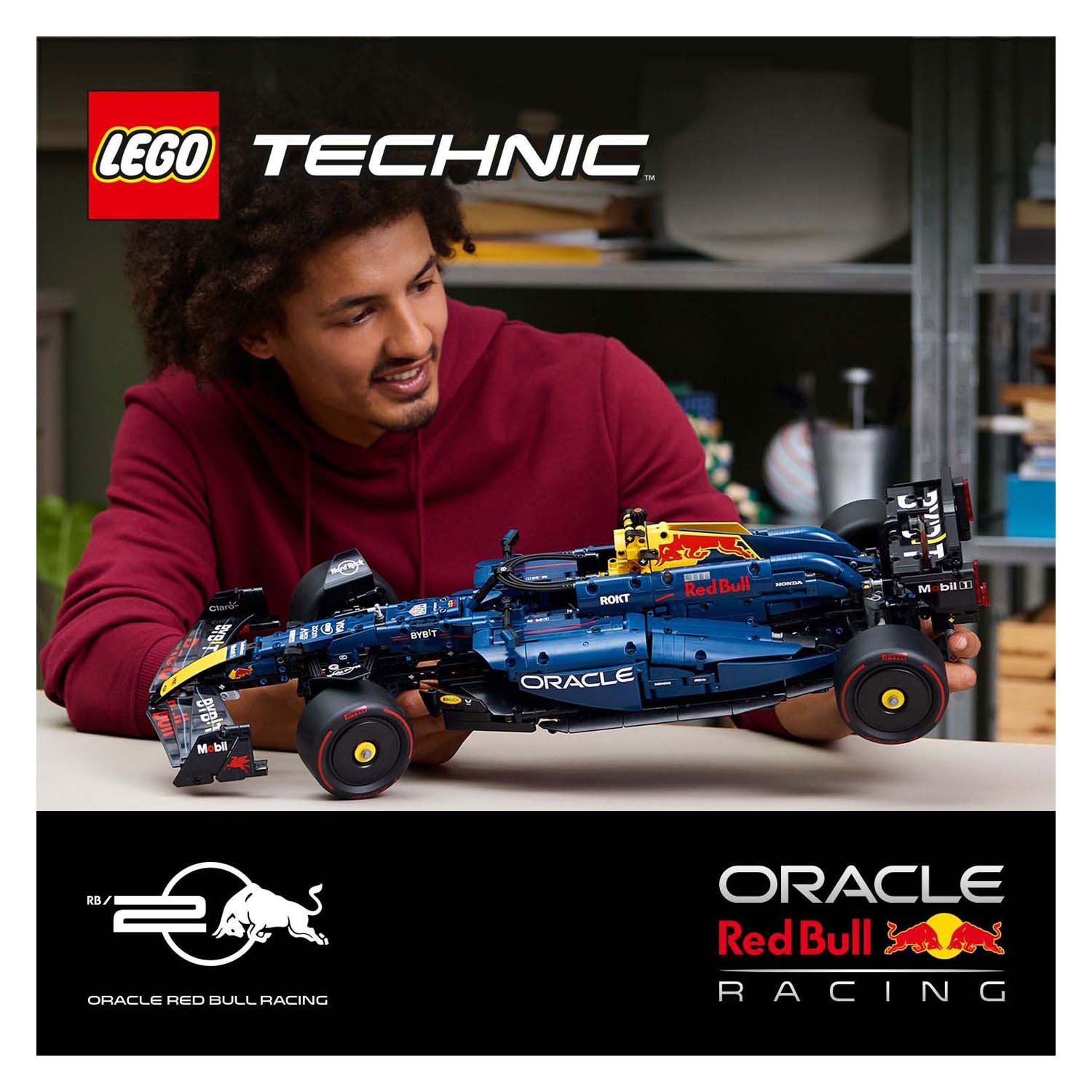 LEGO Technic 42206 Oracle Red Bull Racing RB20 F1 auto
