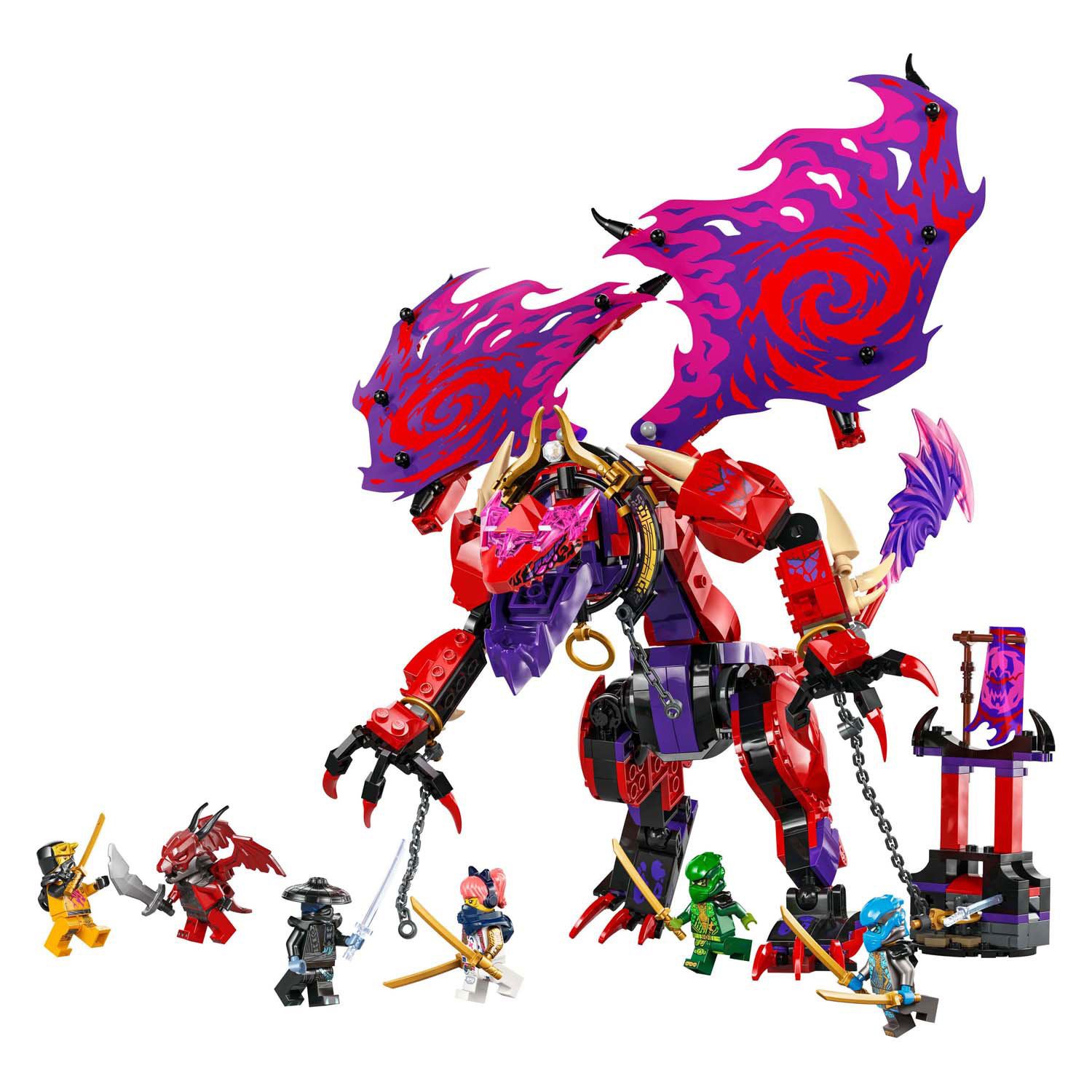 LEGO Ninjago 71832 Thunderfang Dragon of Chaos