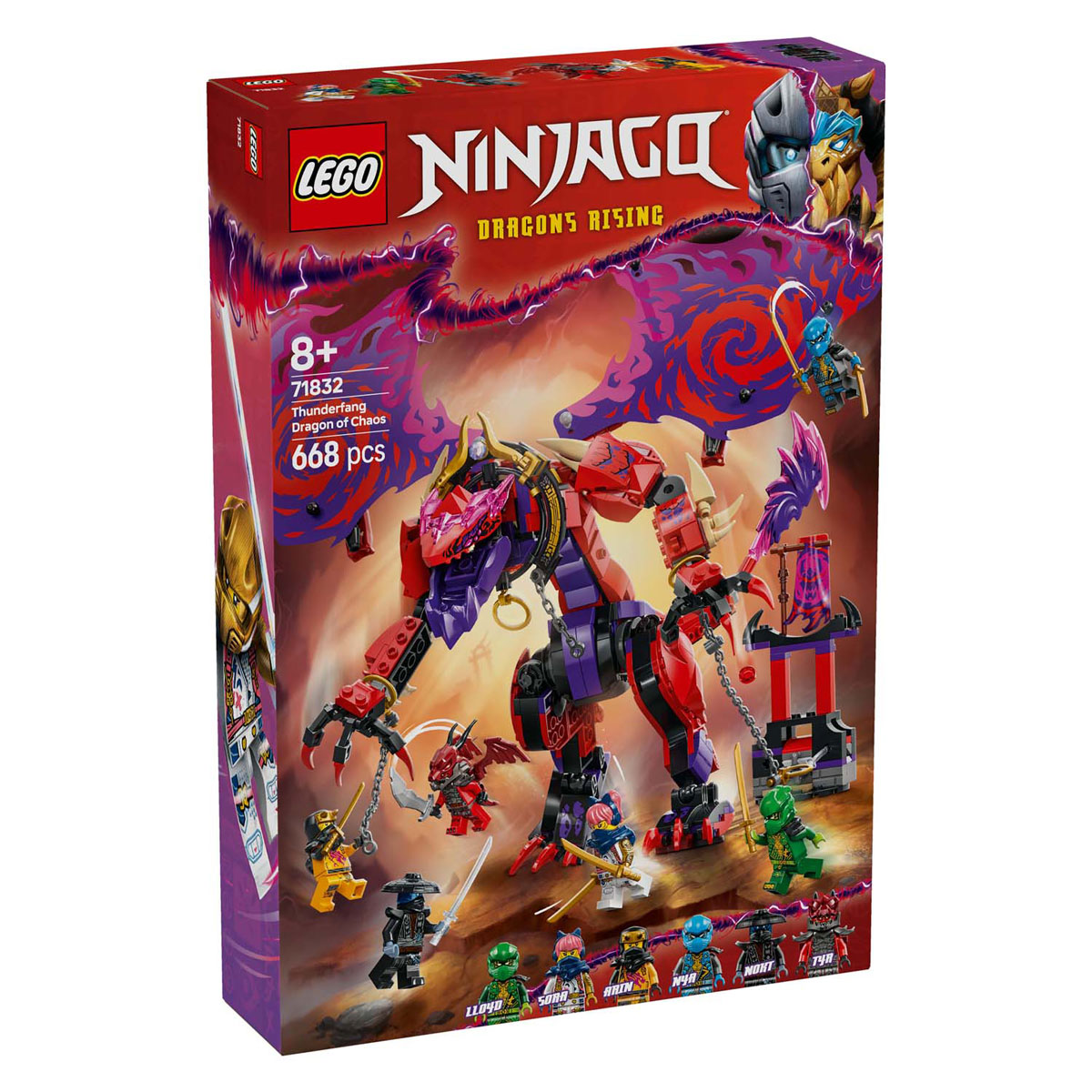 LEGO Ninjago 71832 Thunderfang Dragon of Chaos
