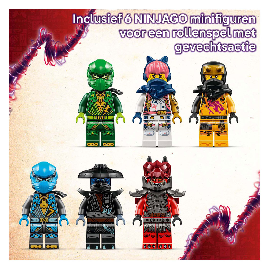 LEGO Ninjago 71832 Thunderfang Dragon of Chaos