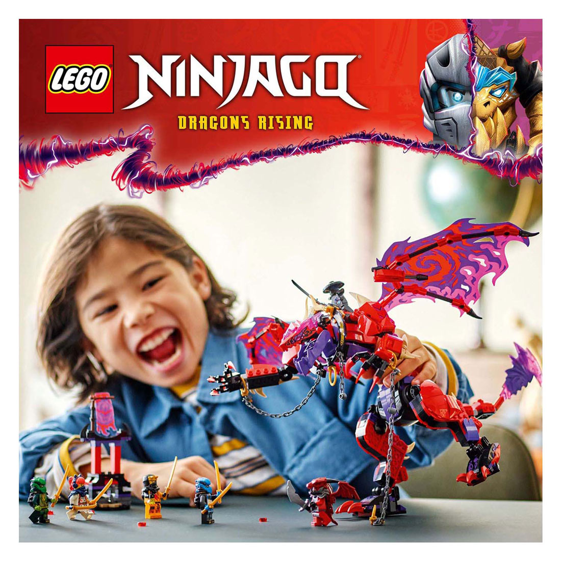 LEGO Ninjago 71832 Thunderfang Dragon of Chaos