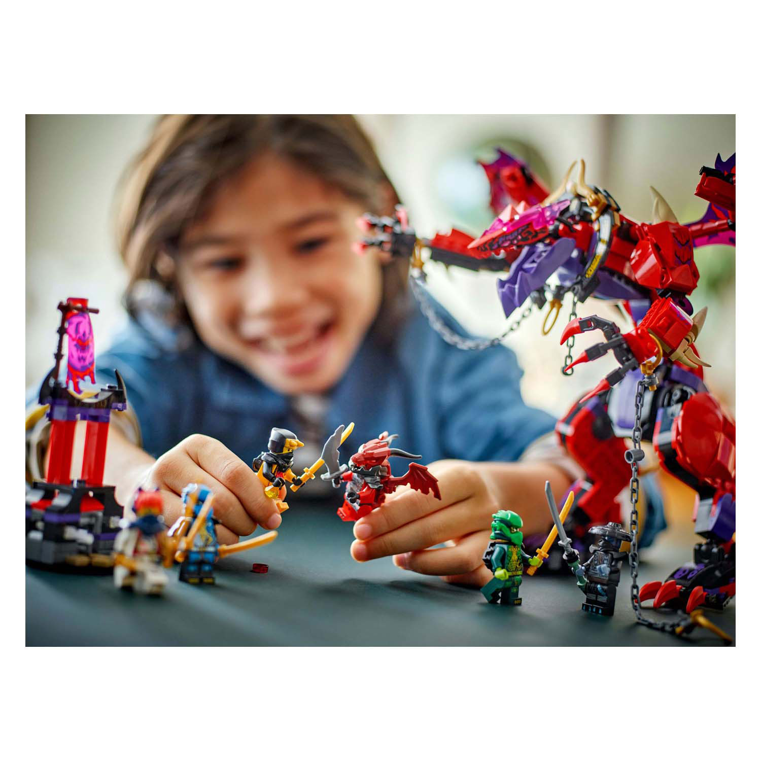 LEGO Ninjago 71832 Thunderfang Dragon of Chaos