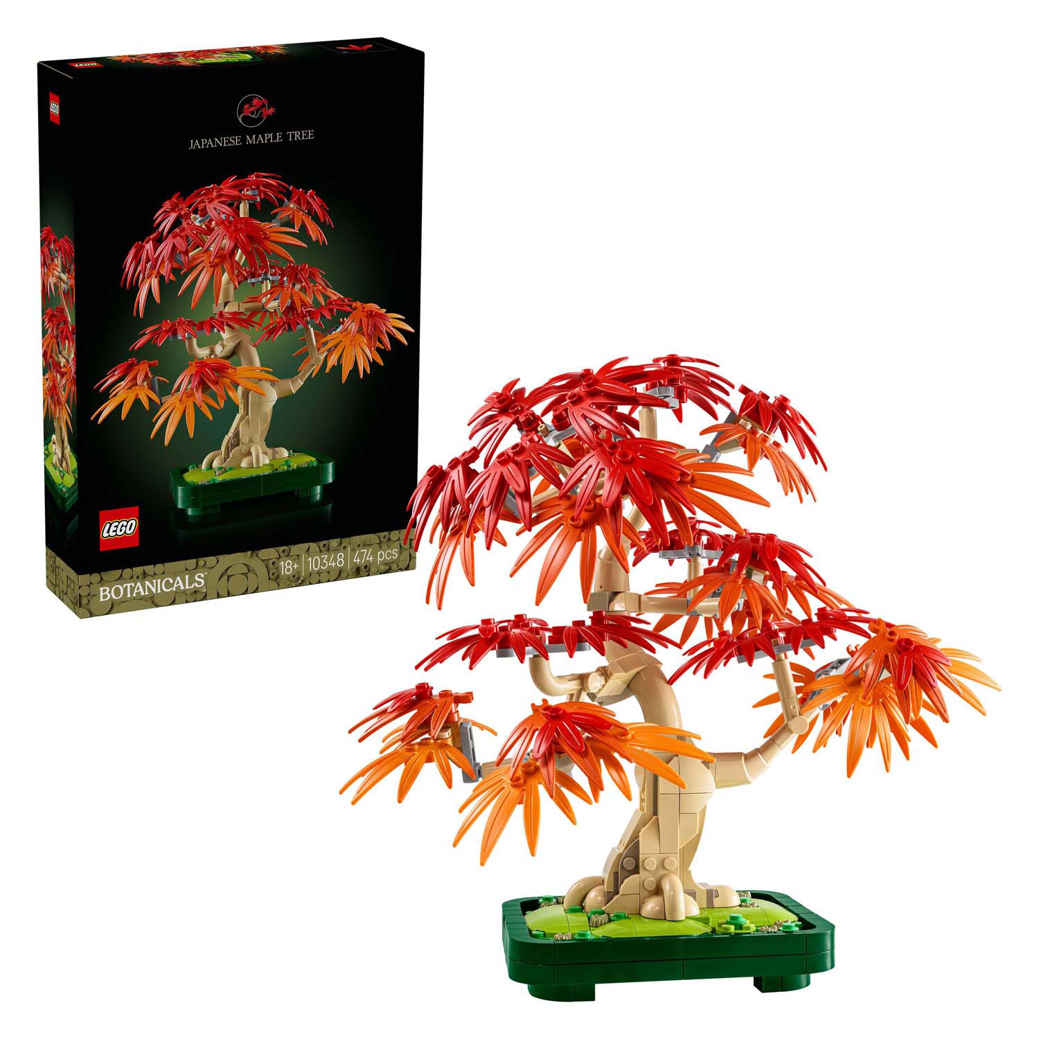 LEGO Botanicals 10348 Japanse Esdoorn Bonsaiboompje