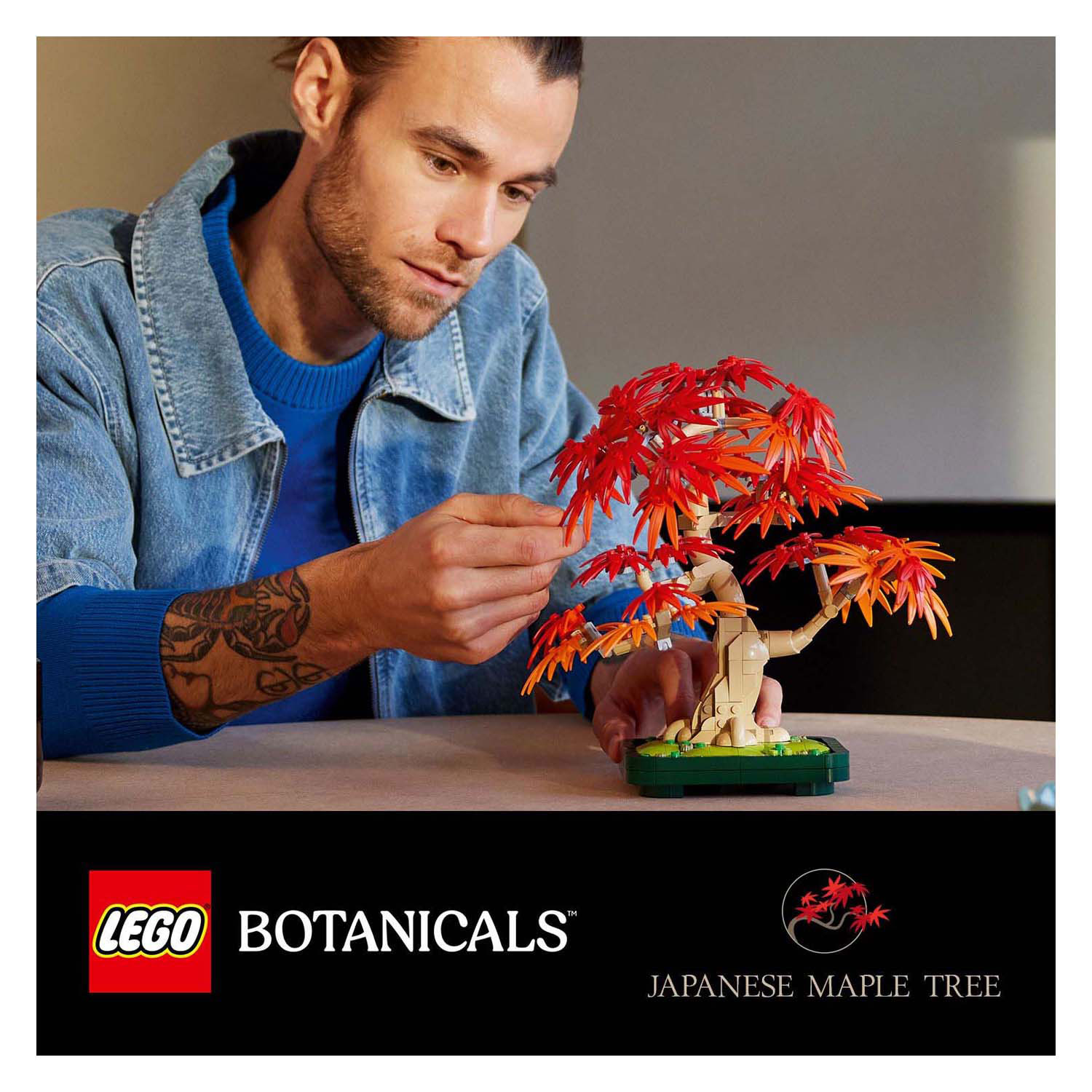 LEGO Botanicals 10348 Japanse Esdoorn Bonsaiboompje