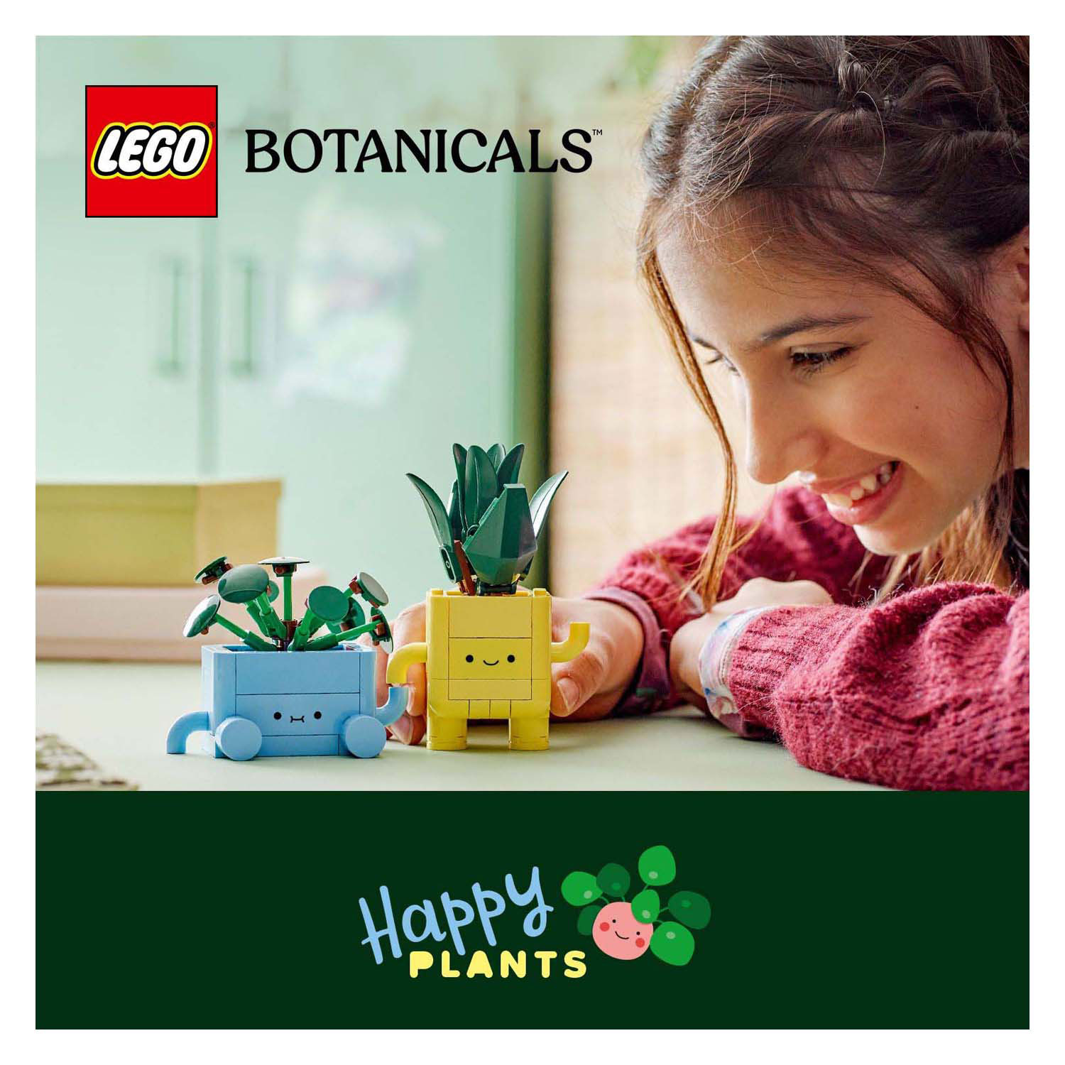LEGO Botanicals 10349 Vrolijke Plantjes