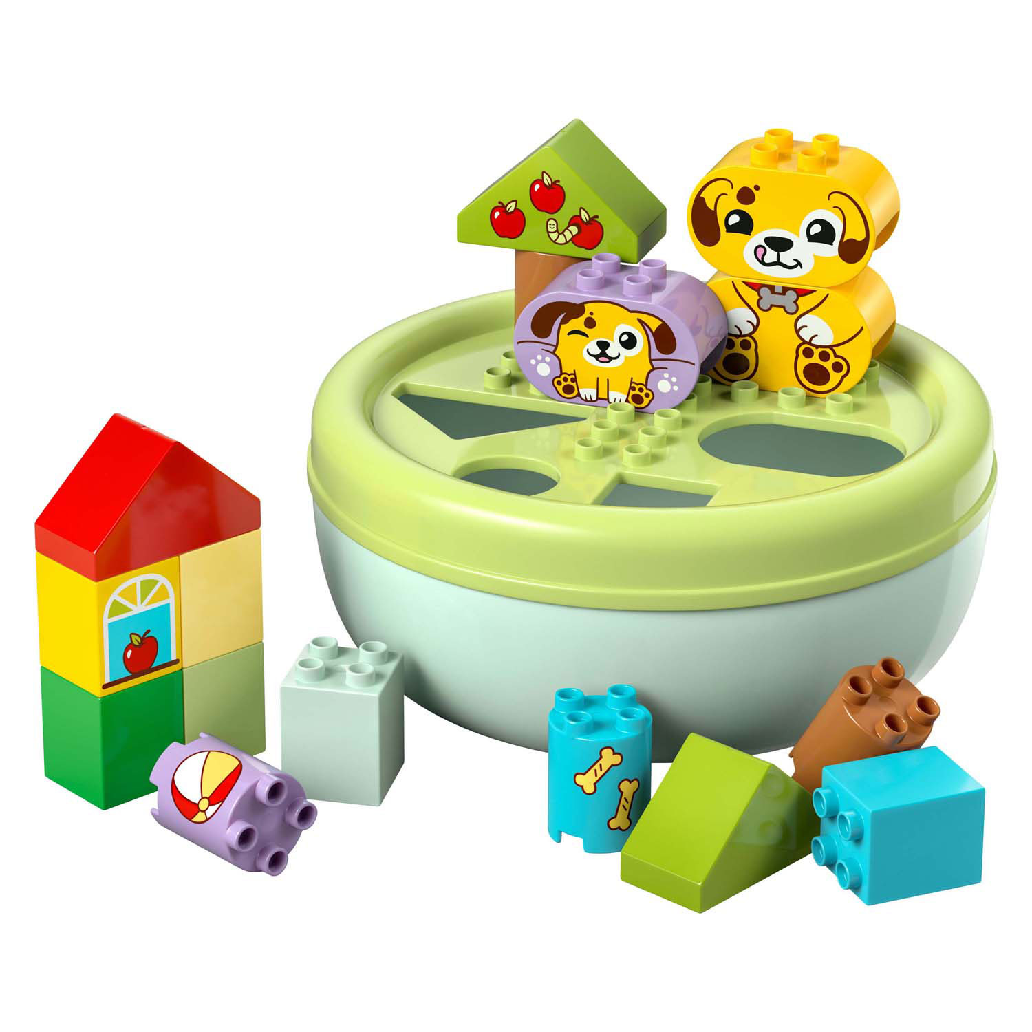 LEGO DUPLO 10441 Vormenstoof Puppyhuis