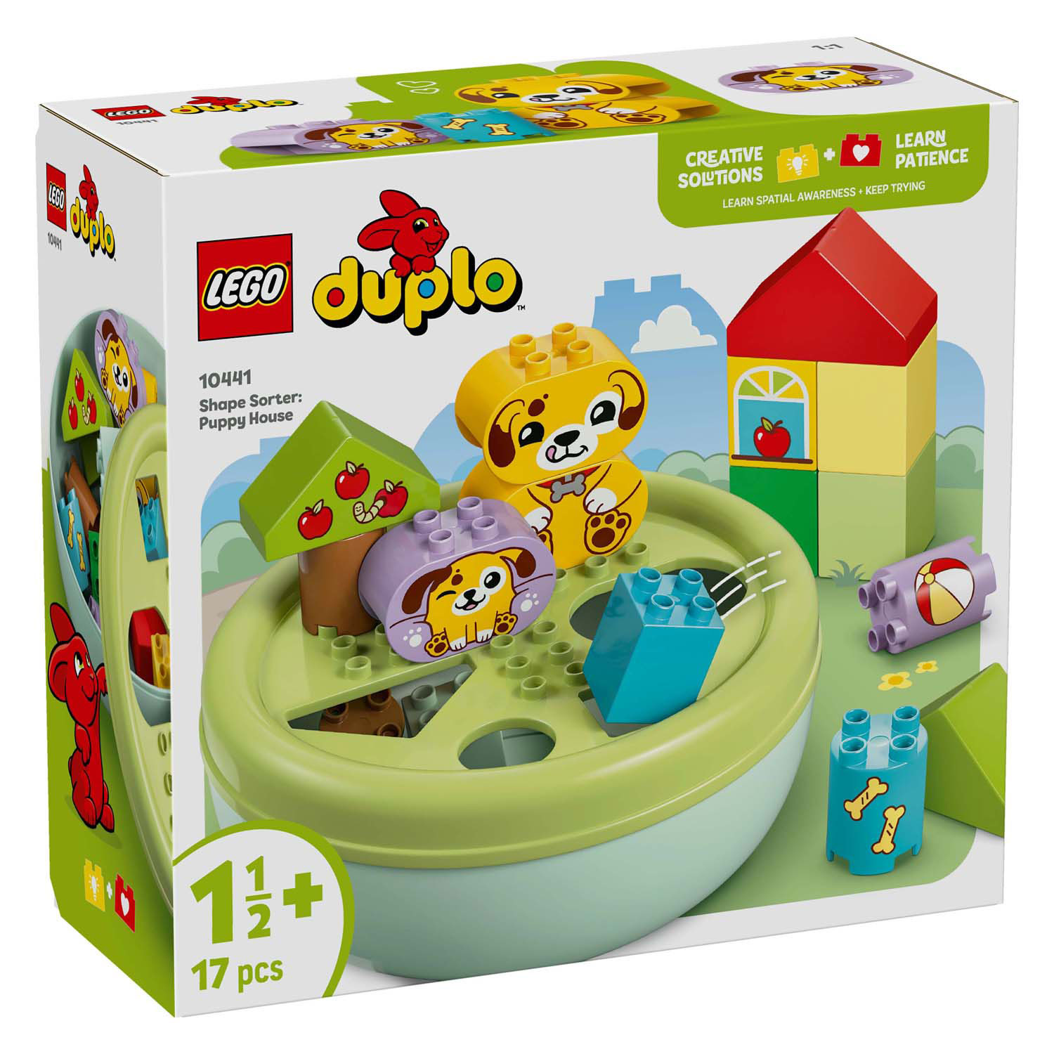 LEGO DUPLO 10441 Vormenstoof Puppyhuis
