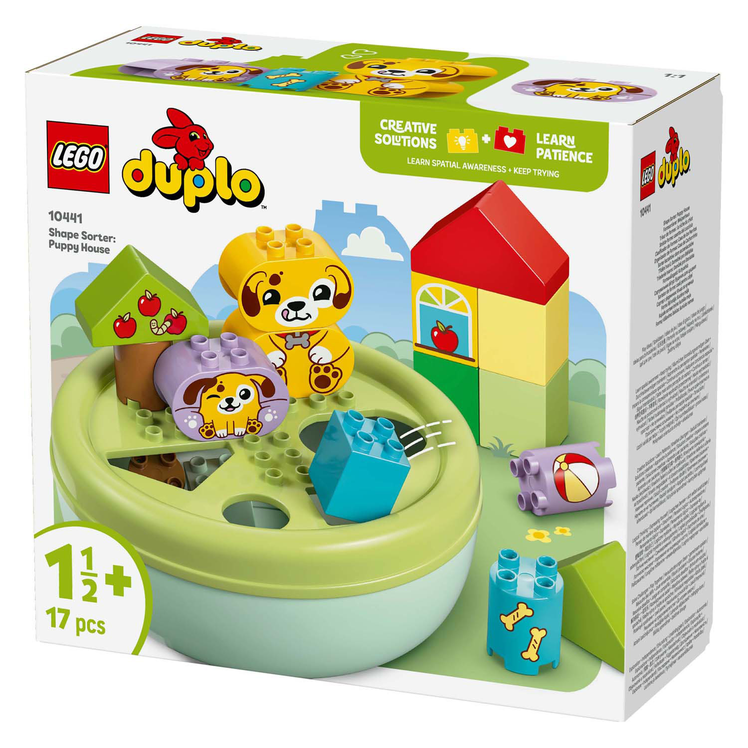 LEGO DUPLO 10441 Vormenstoof Puppyhuis