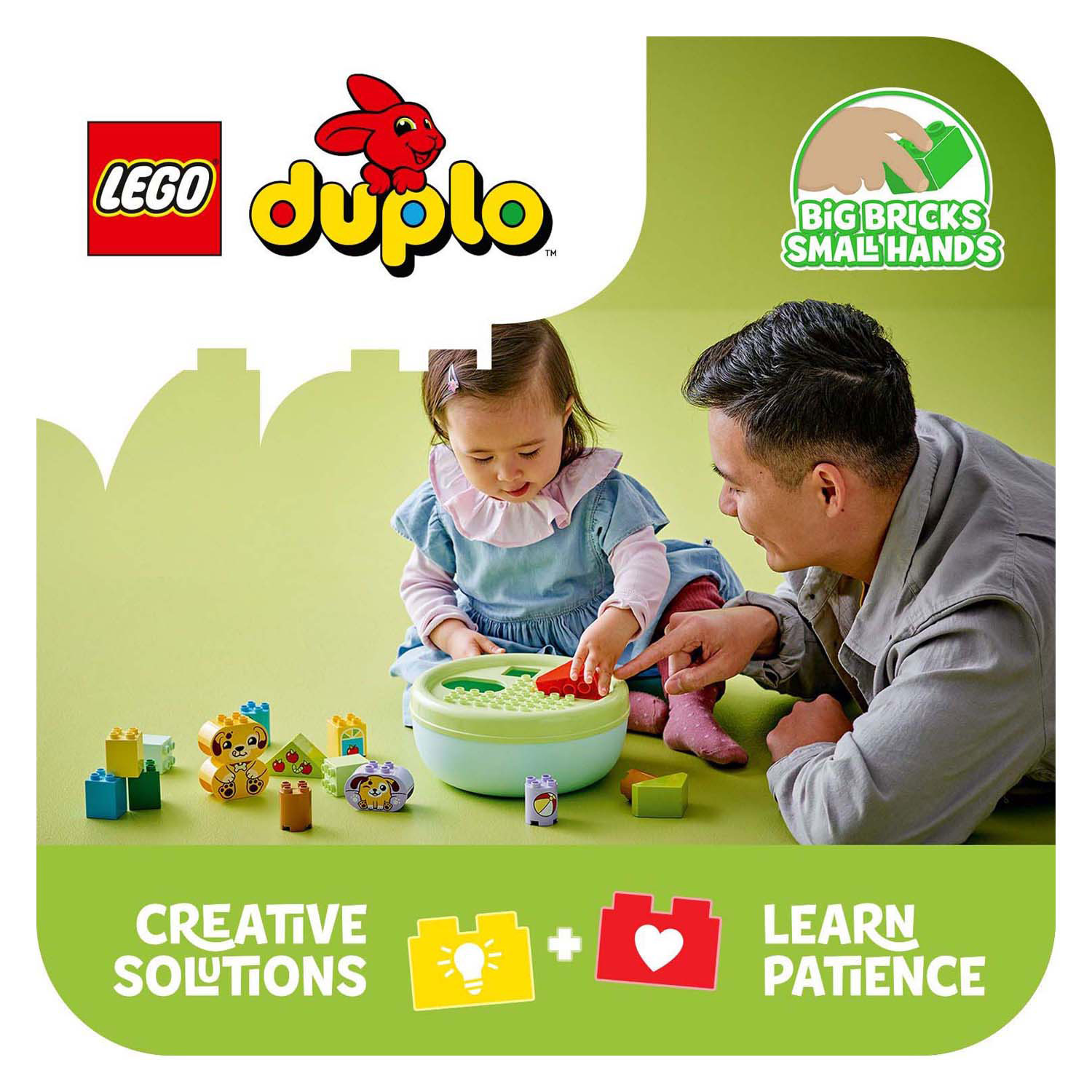 LEGO DUPLO 10441 Vormenstoof Puppyhuis