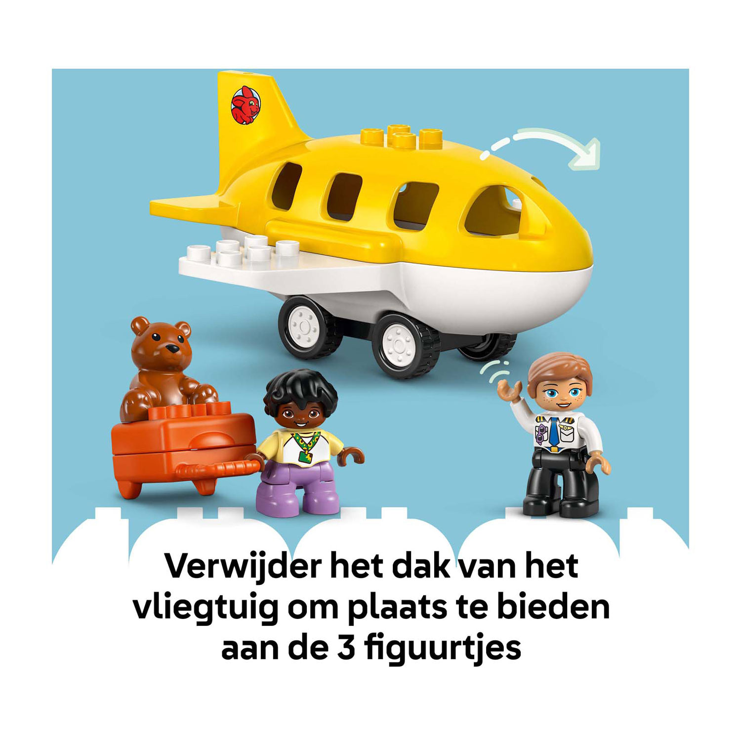 LEGO DUPLO 10443 Voor Het Eerst Op Het Vliegveld