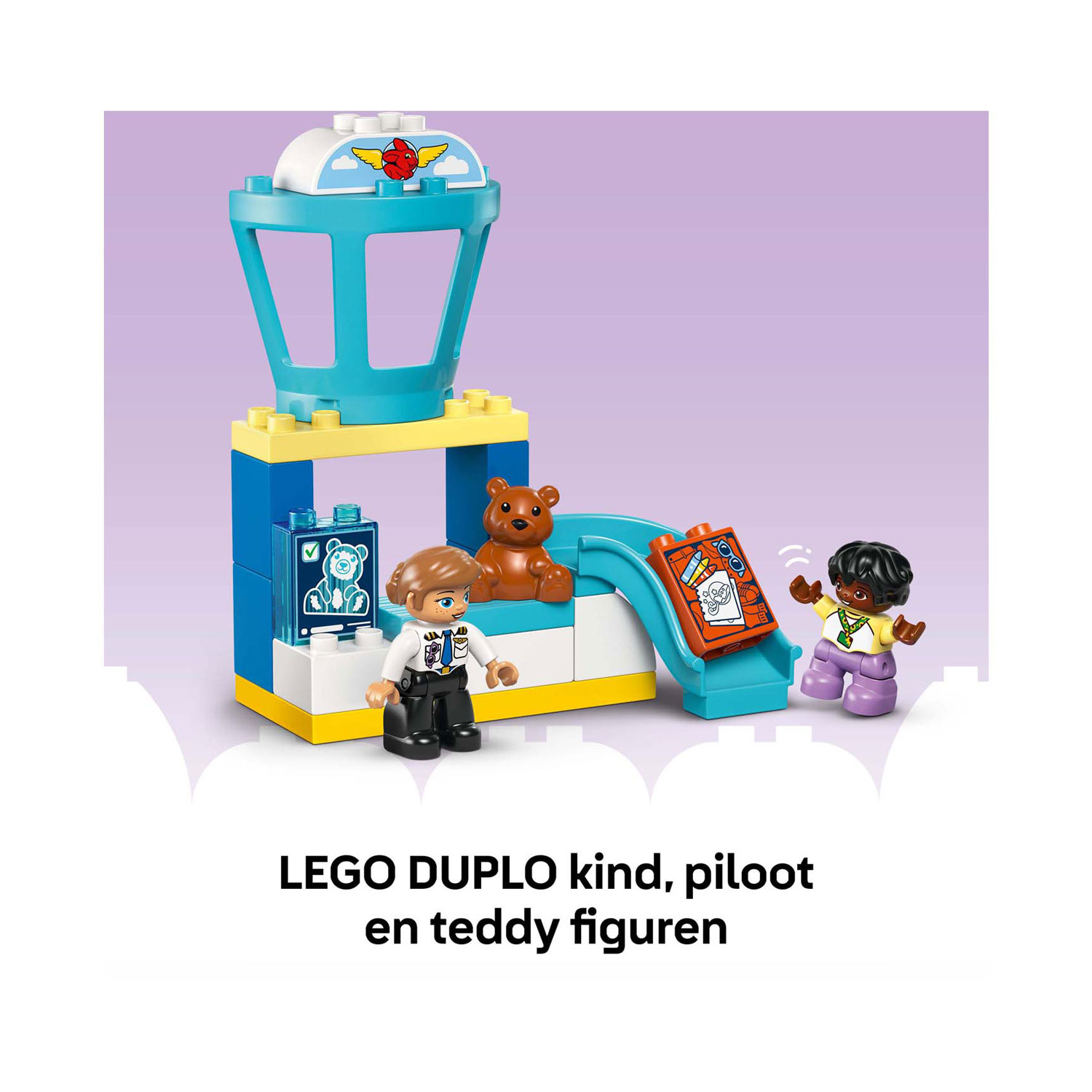 LEGO DUPLO 10443 Voor Het Eerst Op Het Vliegveld