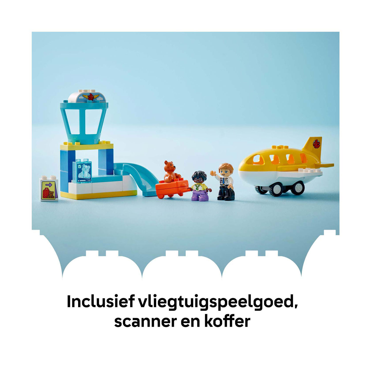 LEGO DUPLO 10443 Voor Het Eerst Op Het Vliegveld