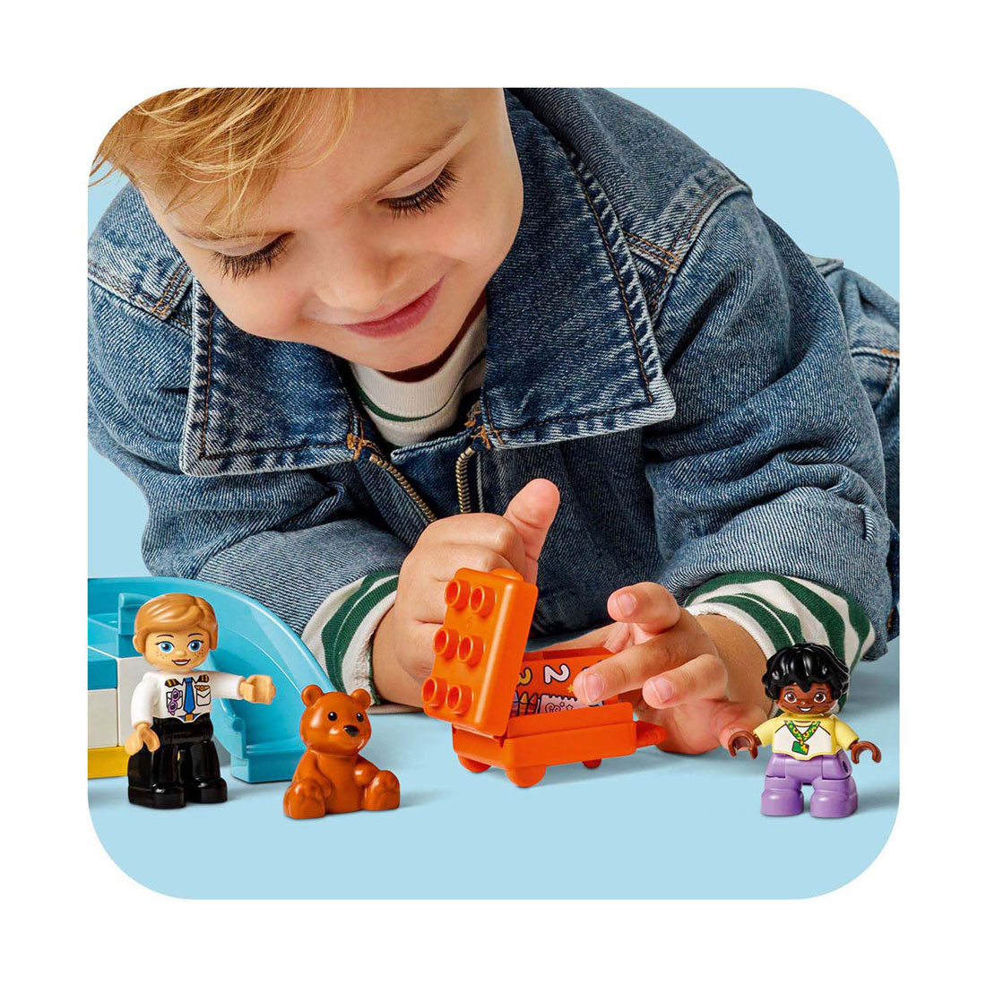 LEGO DUPLO 10443 Voor Het Eerst Op Het Vliegveld