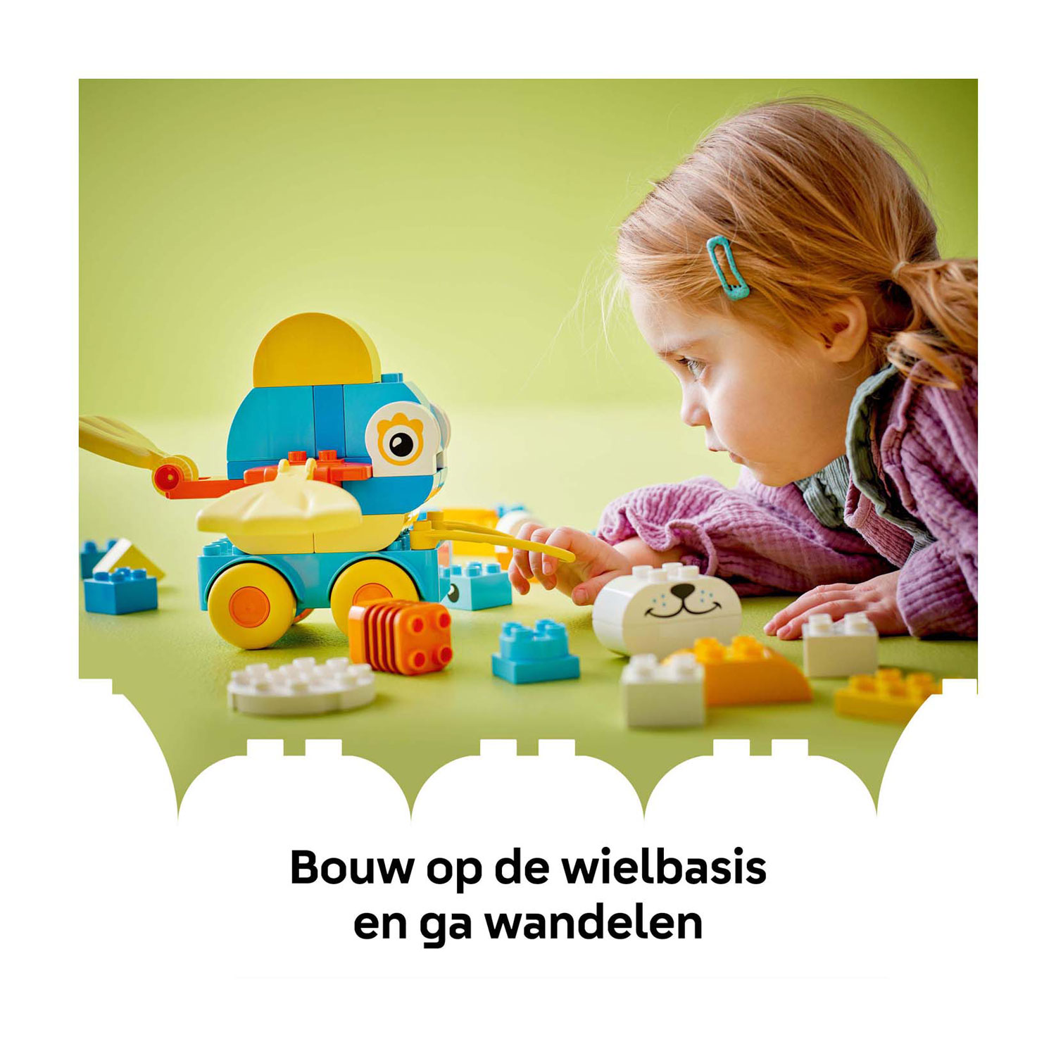 LEGO DUPLO 10448 3-in-1 Dieren op Wielen Peuterspeelgoed