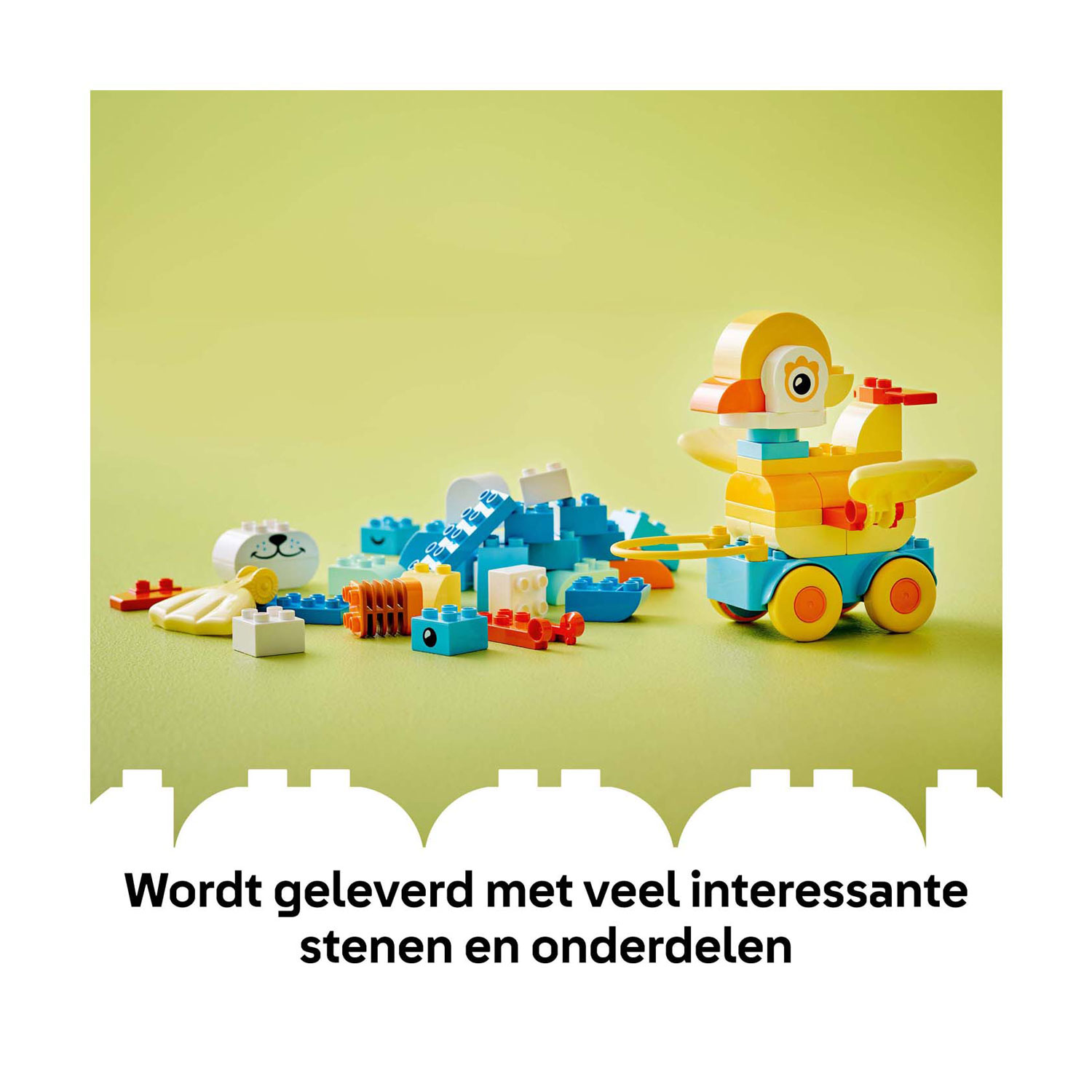 LEGO DUPLO 10448 3-in-1 Dieren op Wielen Peuterspeelgoed