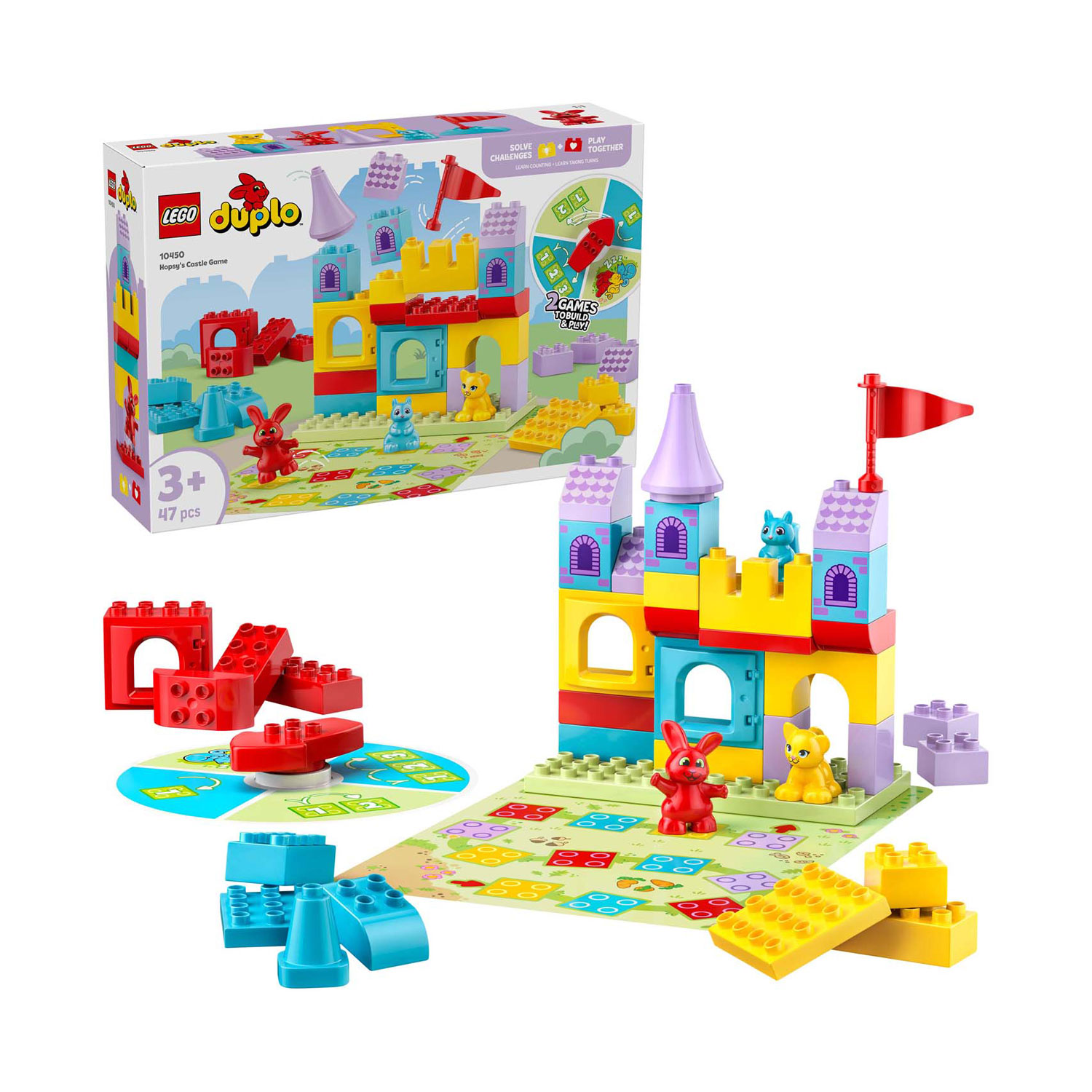 LEGO Duplo 10450 Le jeu du château de Hopsy