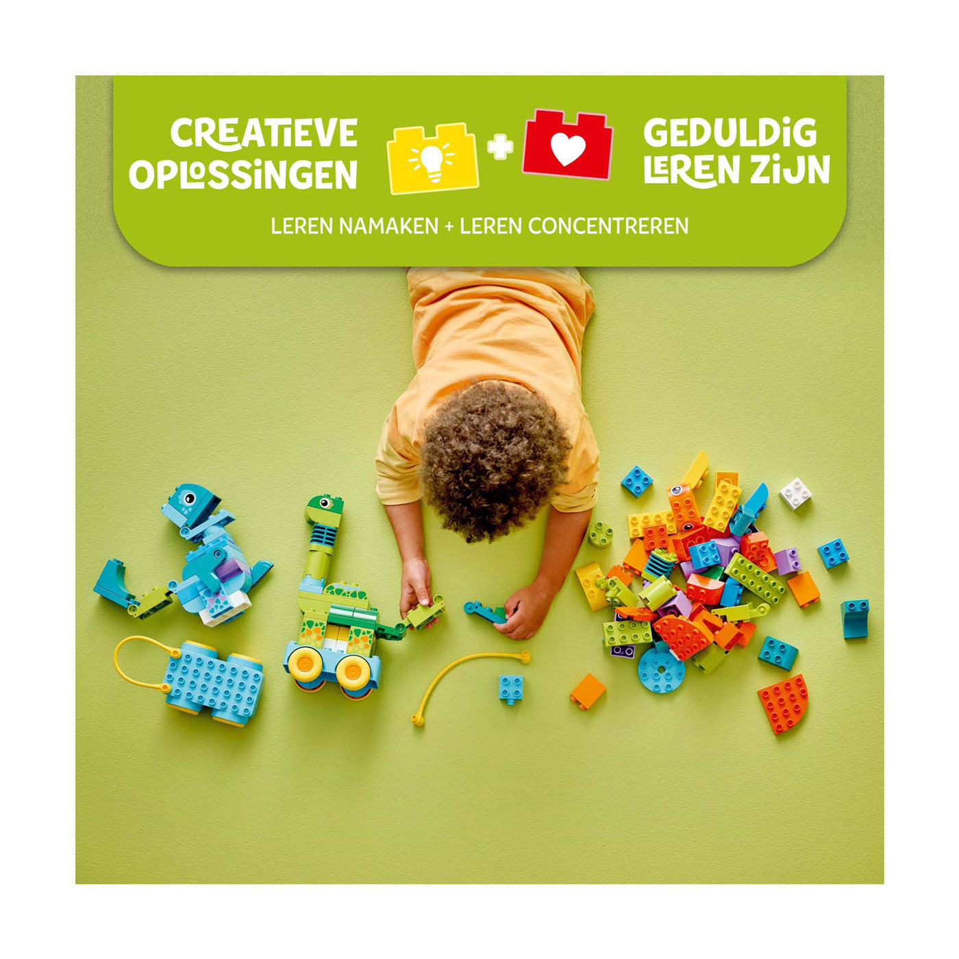 LEGO DUPLO 10451 3-in-1 Dinosaurussen op Wielen