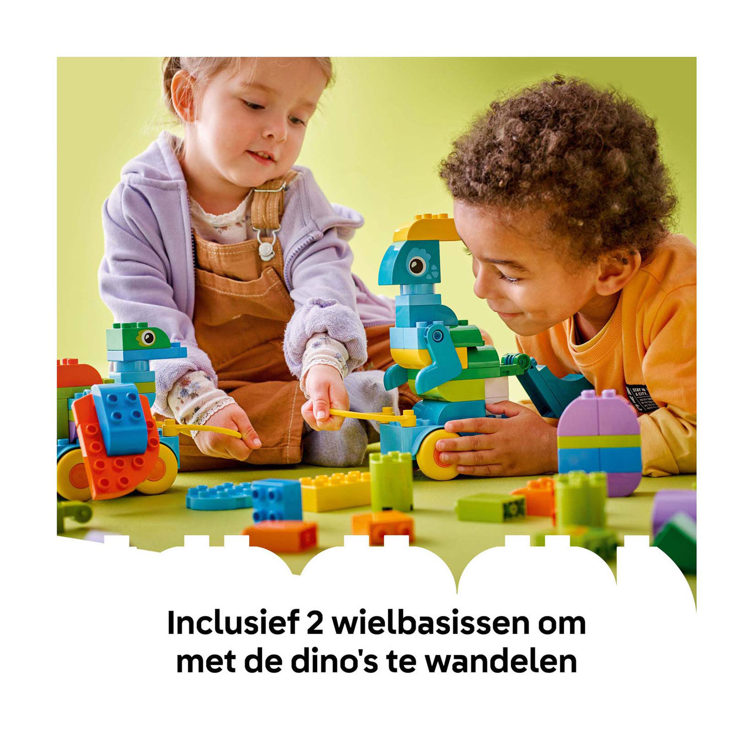 LEGO DUPLO 10451 3-in-1 Dinosaurussen op Wielen