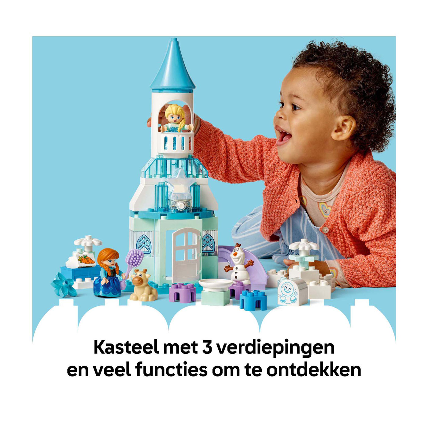 LEGO DUPLO 10455 Anna en Elsa's Frozen Kasteelfeest