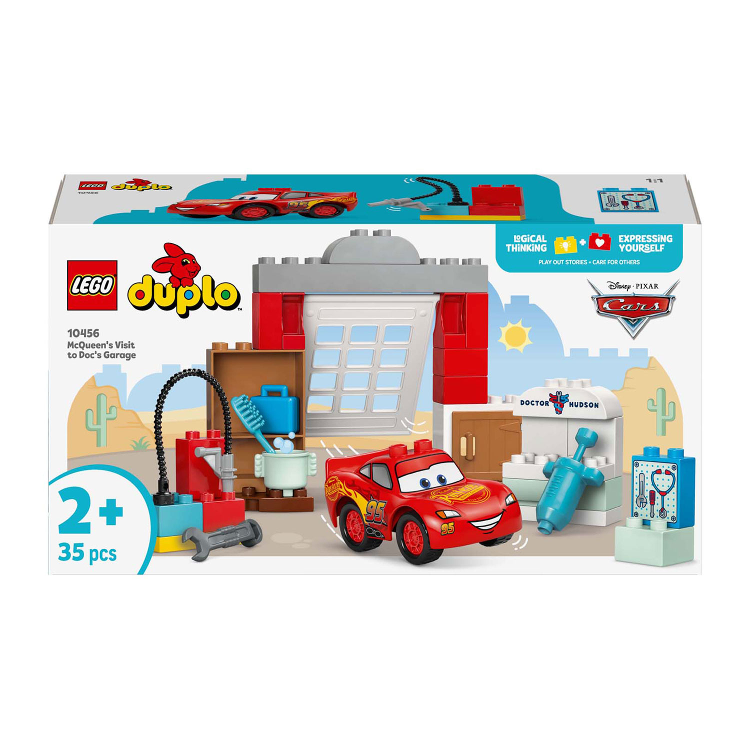 LEGO Duplo 10456 La visite de McQueen au garage du docteur