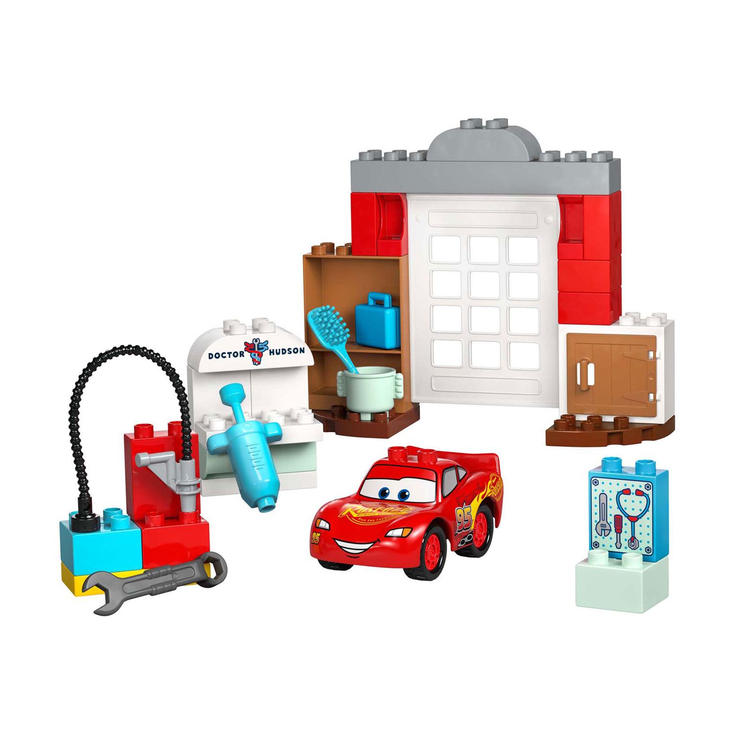 LEGO Duplo 10456 La visite de McQueen au garage du docteur
